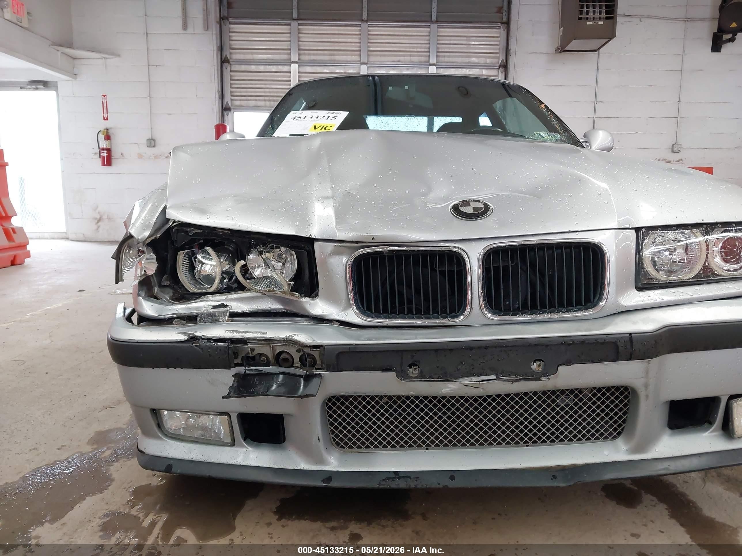 1995 Bmw M3   Silver vin: WBSBF9324SEH06818