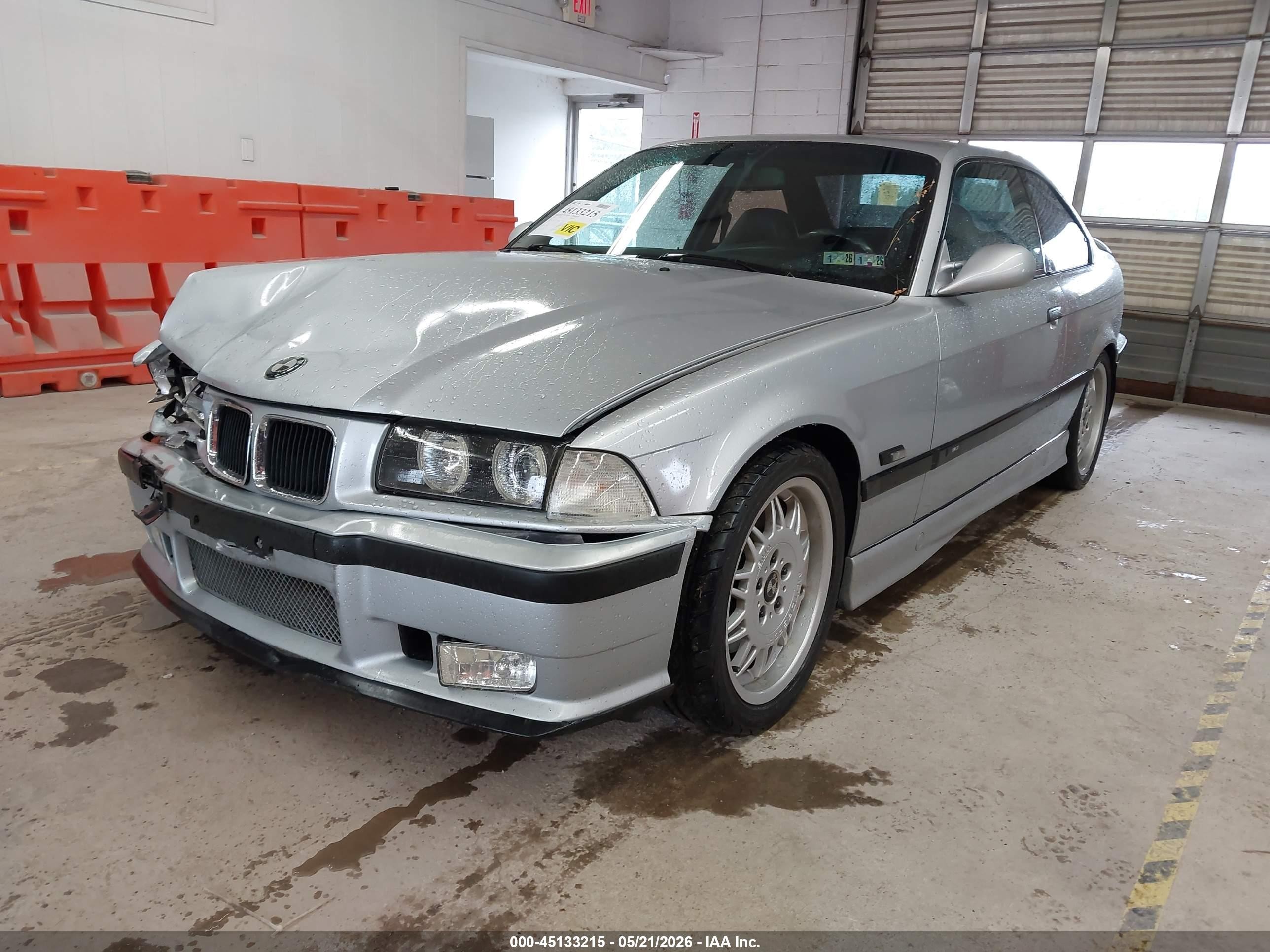 1995 Bmw M3   Silver vin: WBSBF9324SEH06818