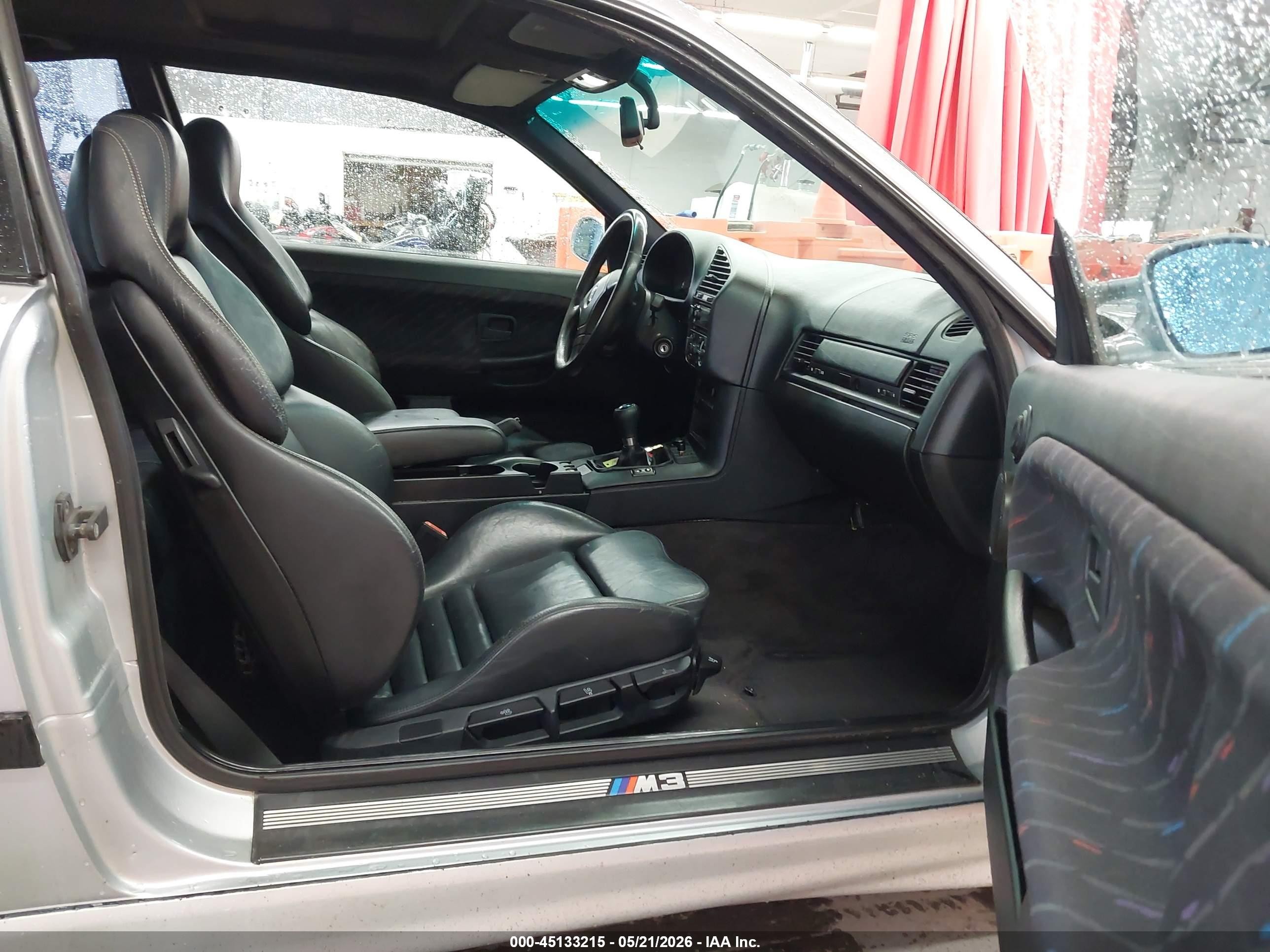 1995 Bmw M3   Silver vin: WBSBF9324SEH06818