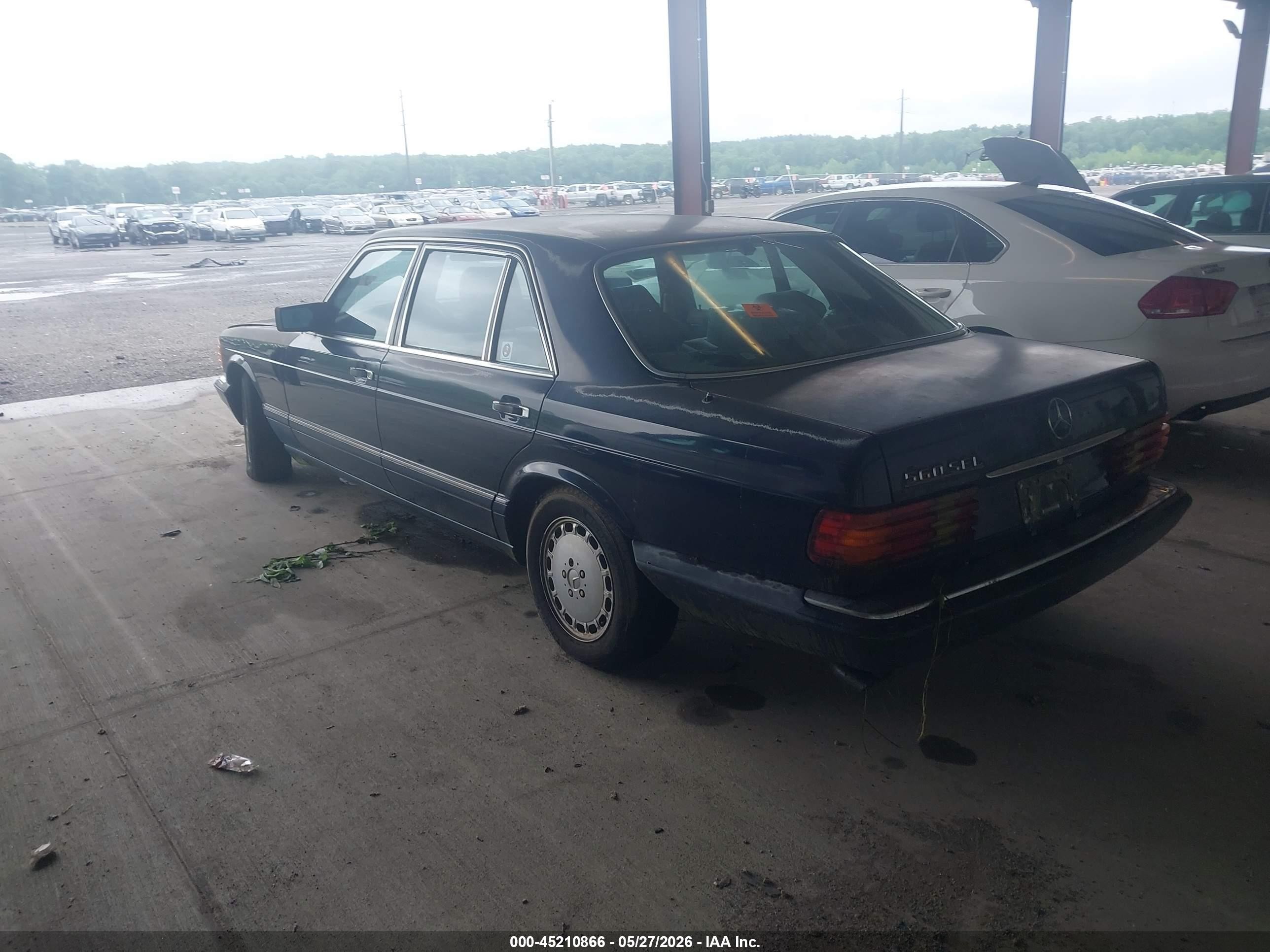 1991 Mercedes-benz 560 Sel Blue vin: WDBCA39E7MA565502
