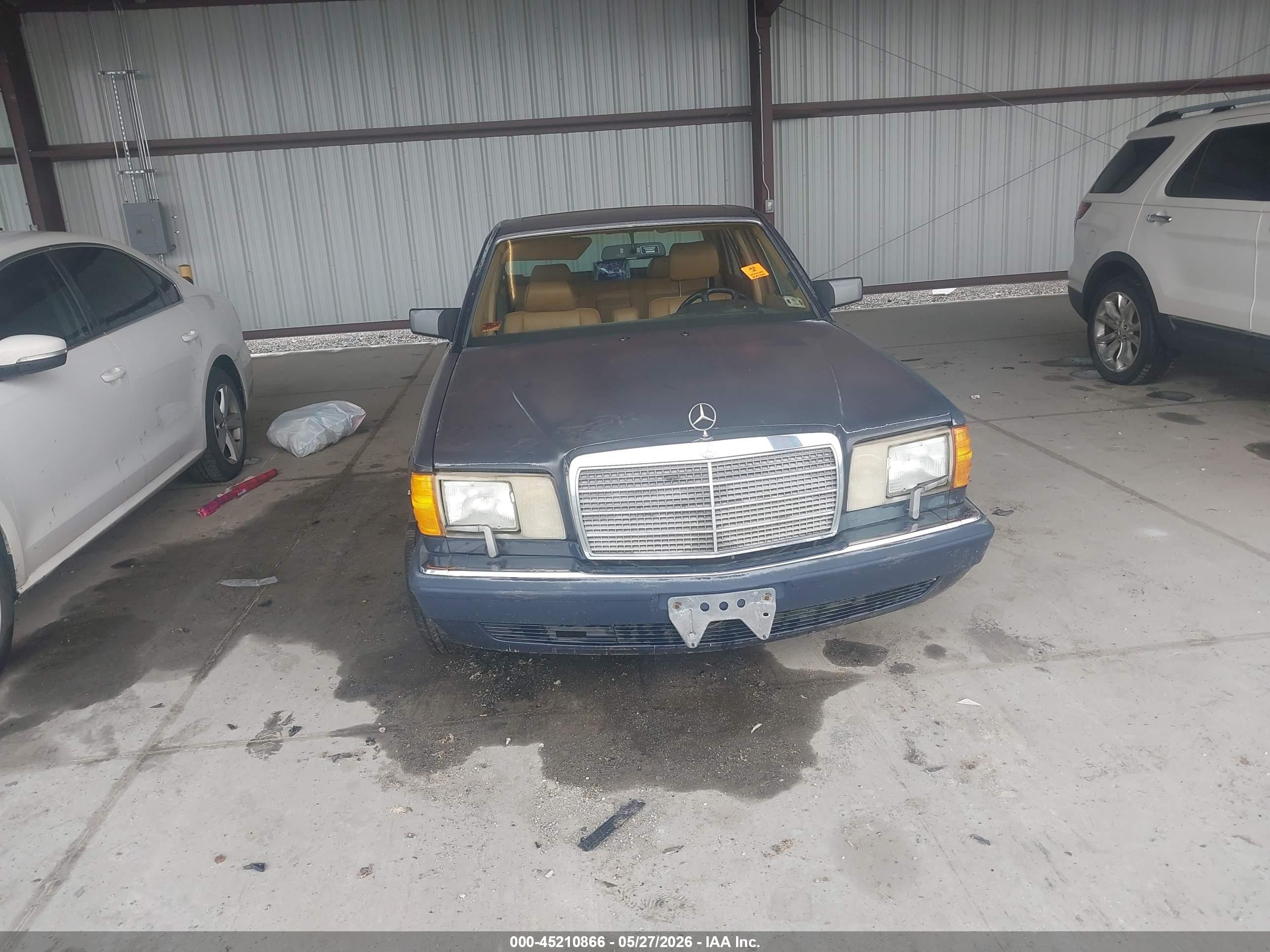1991 Mercedes-benz 560 Sel Blue vin: WDBCA39E7MA565502