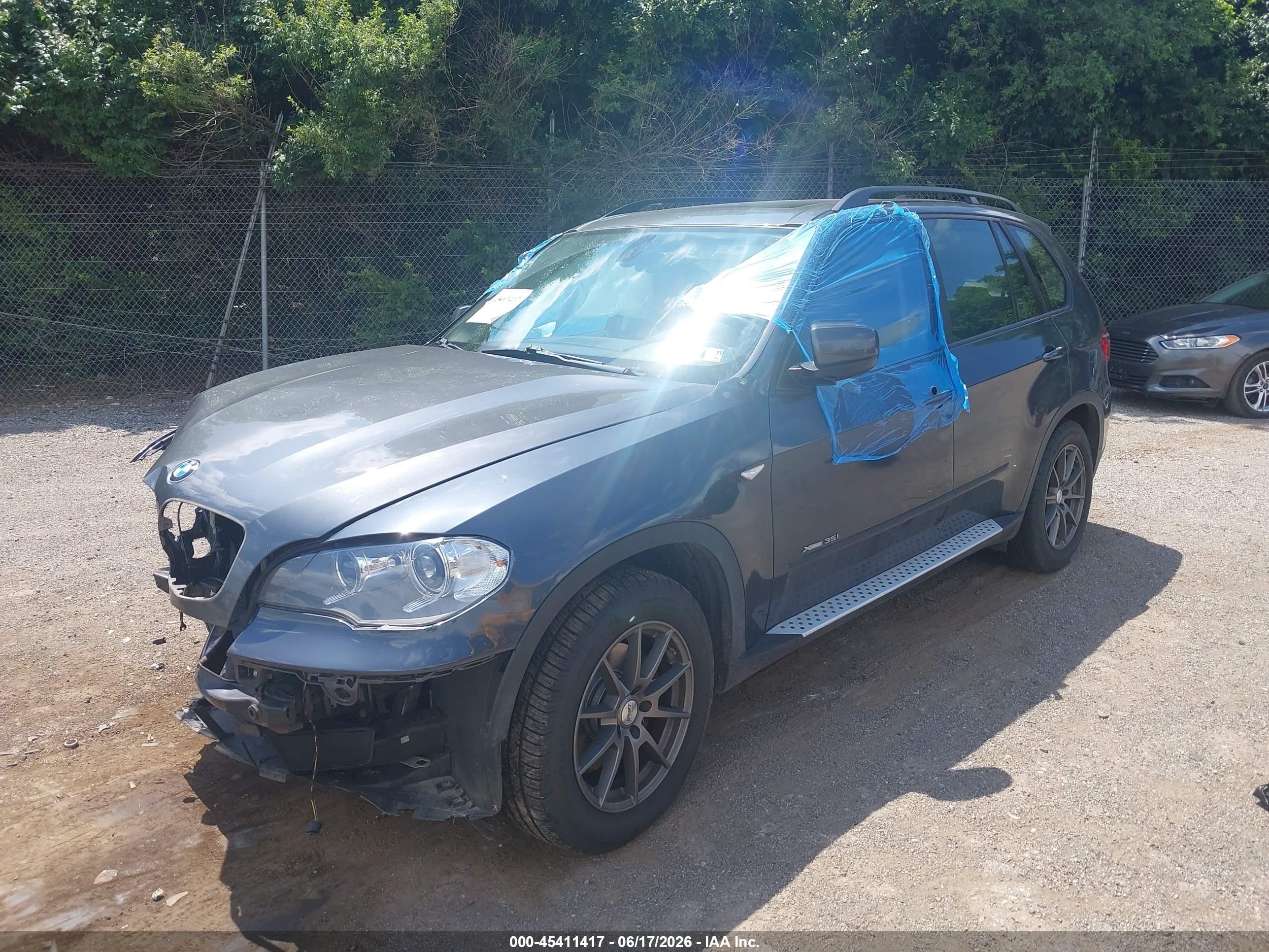 2012 Bmw X5 35i Gray vin: 5UXZV4C58CL990047