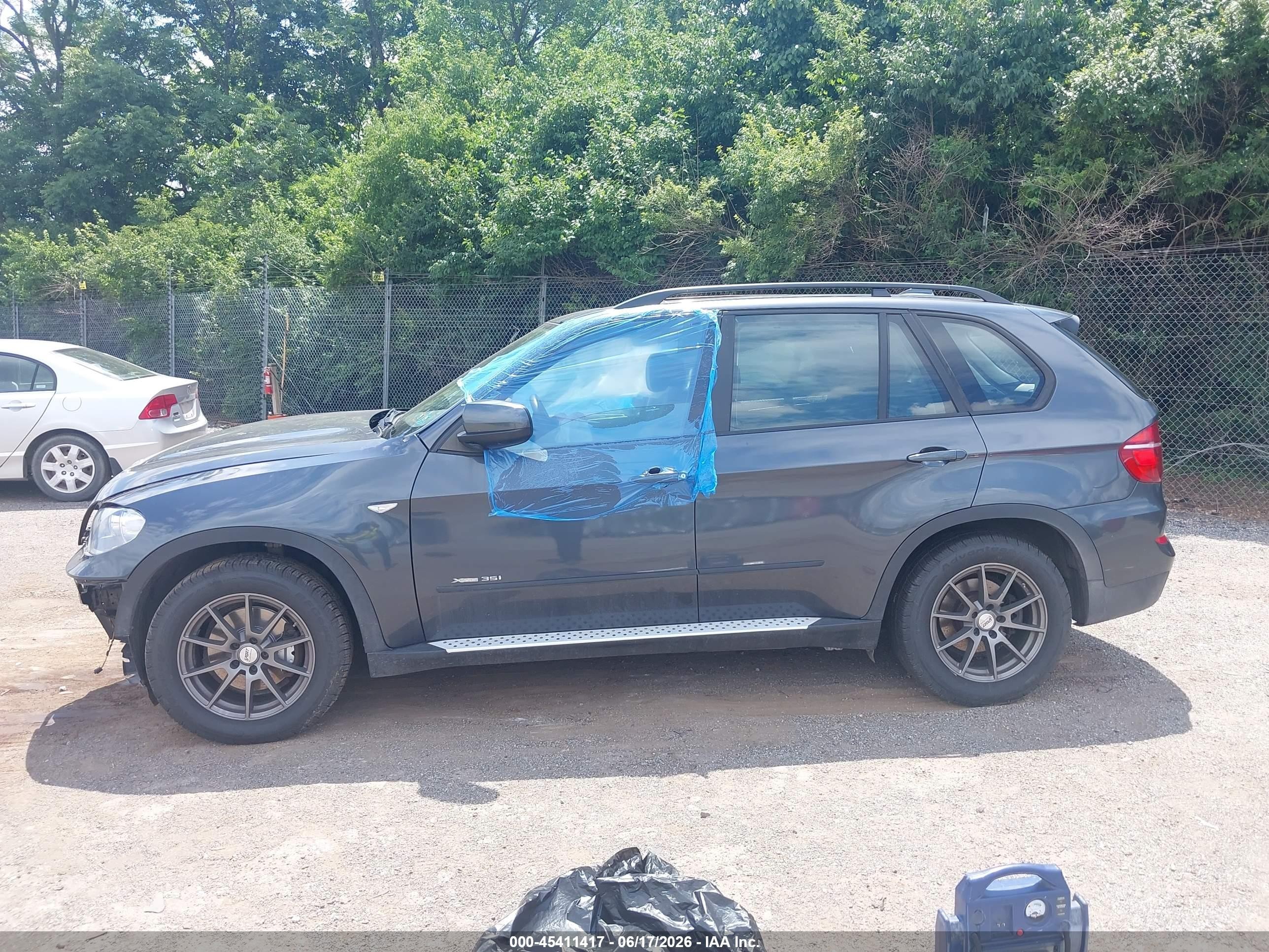 2012 Bmw X5 35i Gray vin: 5UXZV4C58CL990047