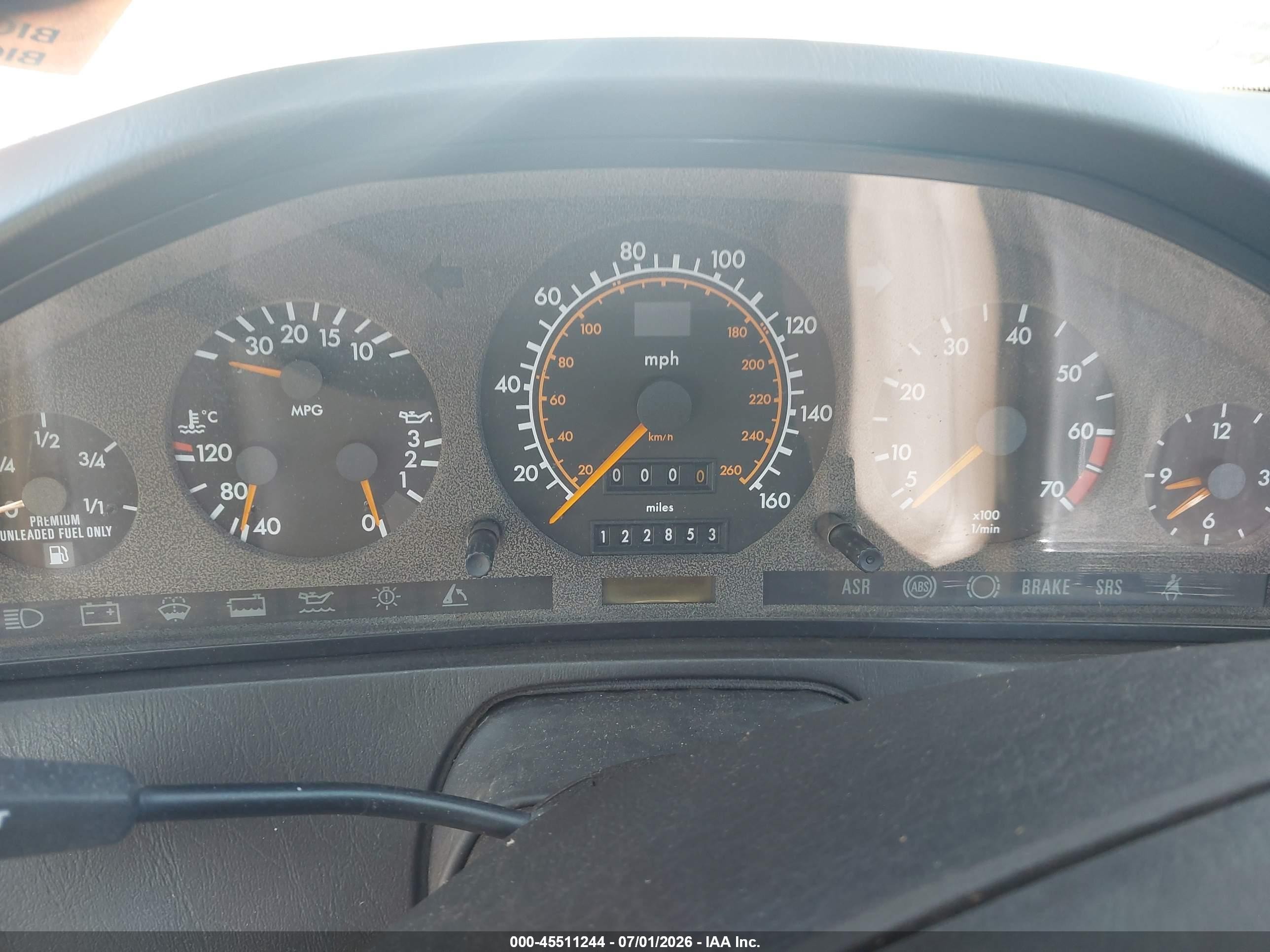1992 Mercedes-benz 500 Sl Black vin: WDBFA66E1NF064998