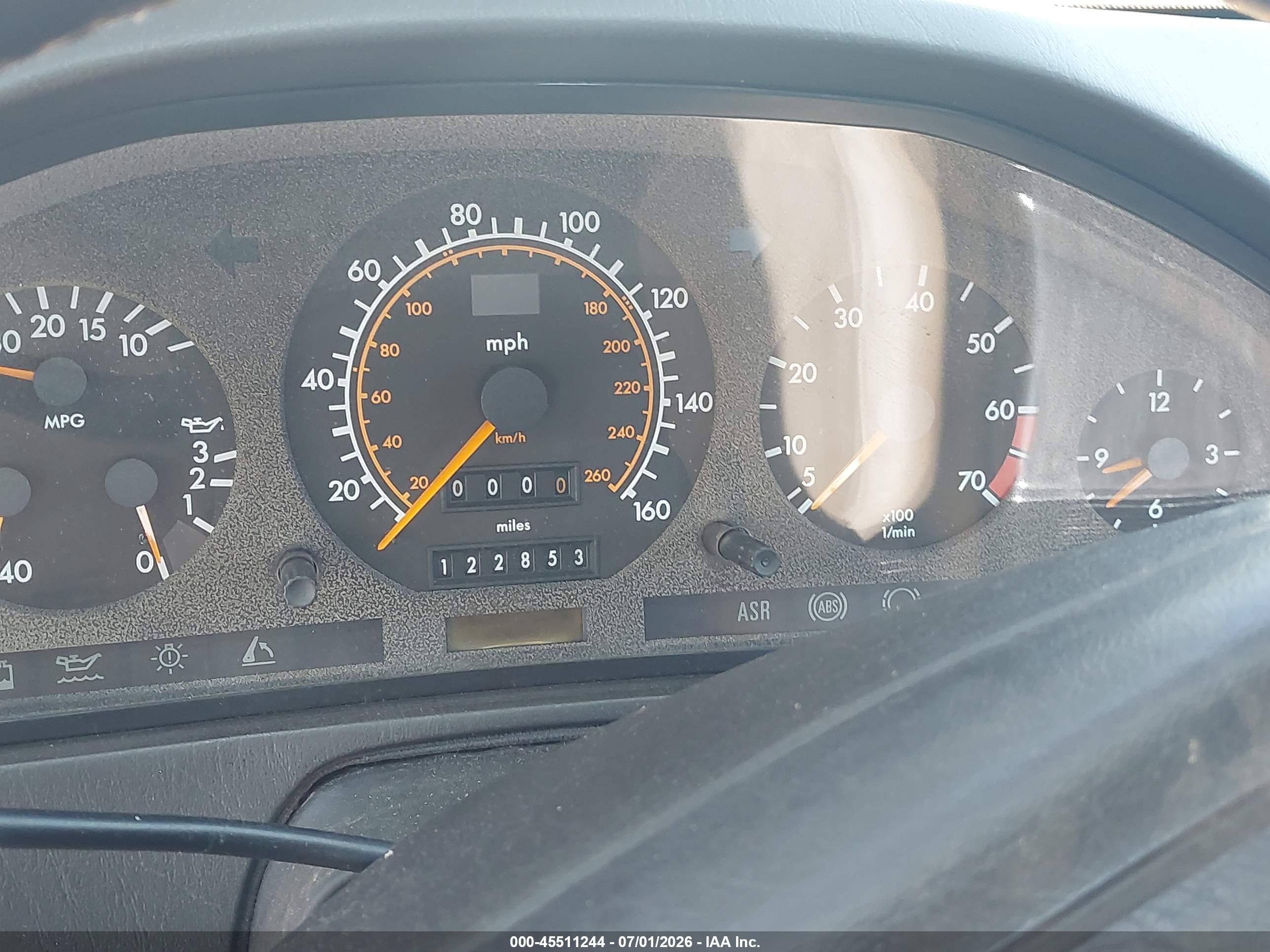 1992 Mercedes-benz 500 Sl Black vin: WDBFA66E1NF064998