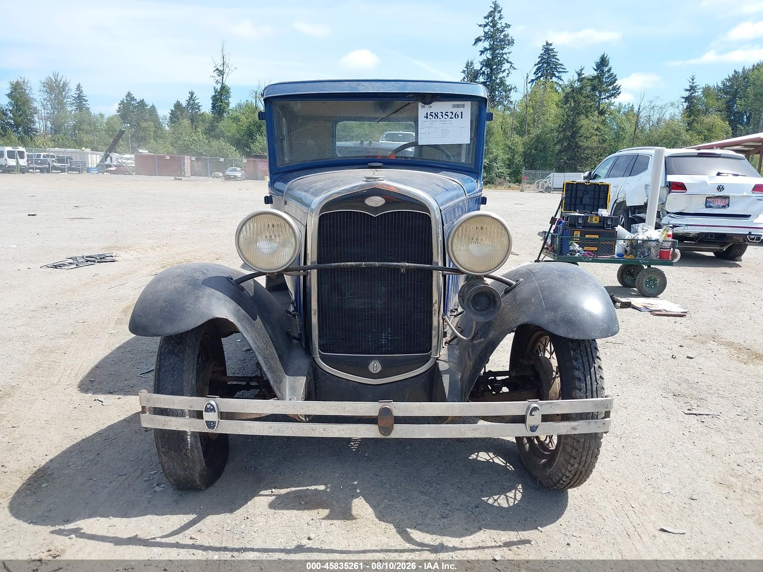 1970 Ford Model A Blue vin: 000000000A4734270