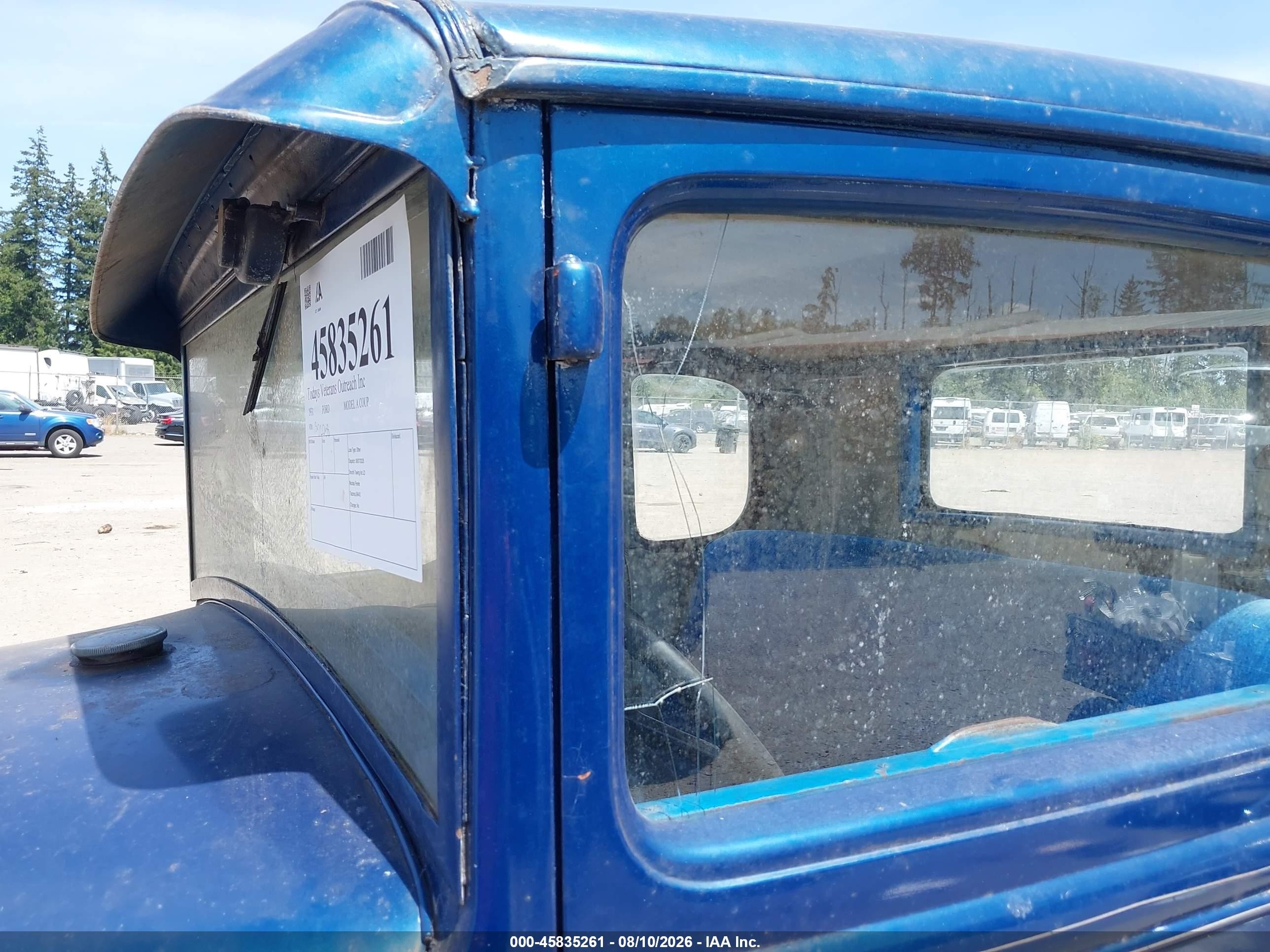 1970 Ford Model A Blue vin: 000000000A4734270