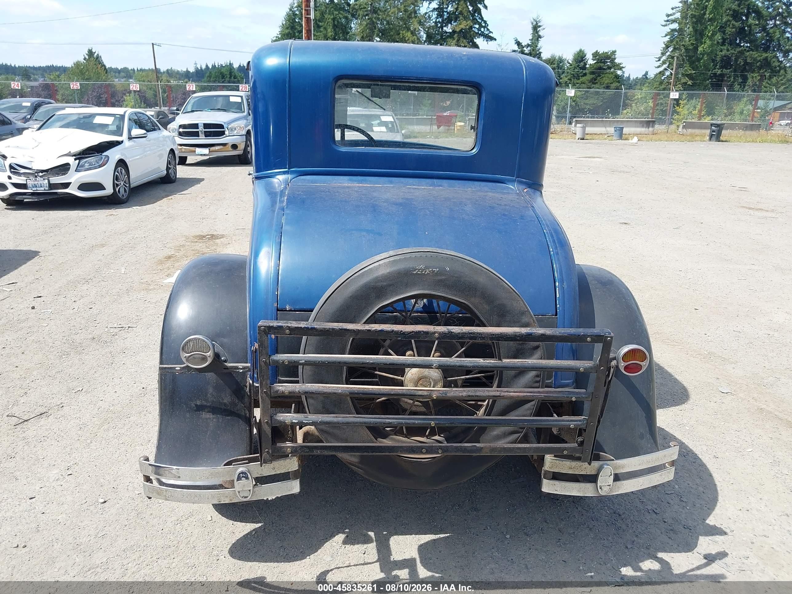 1970 Ford Model A Blue vin: 000000000A4734270