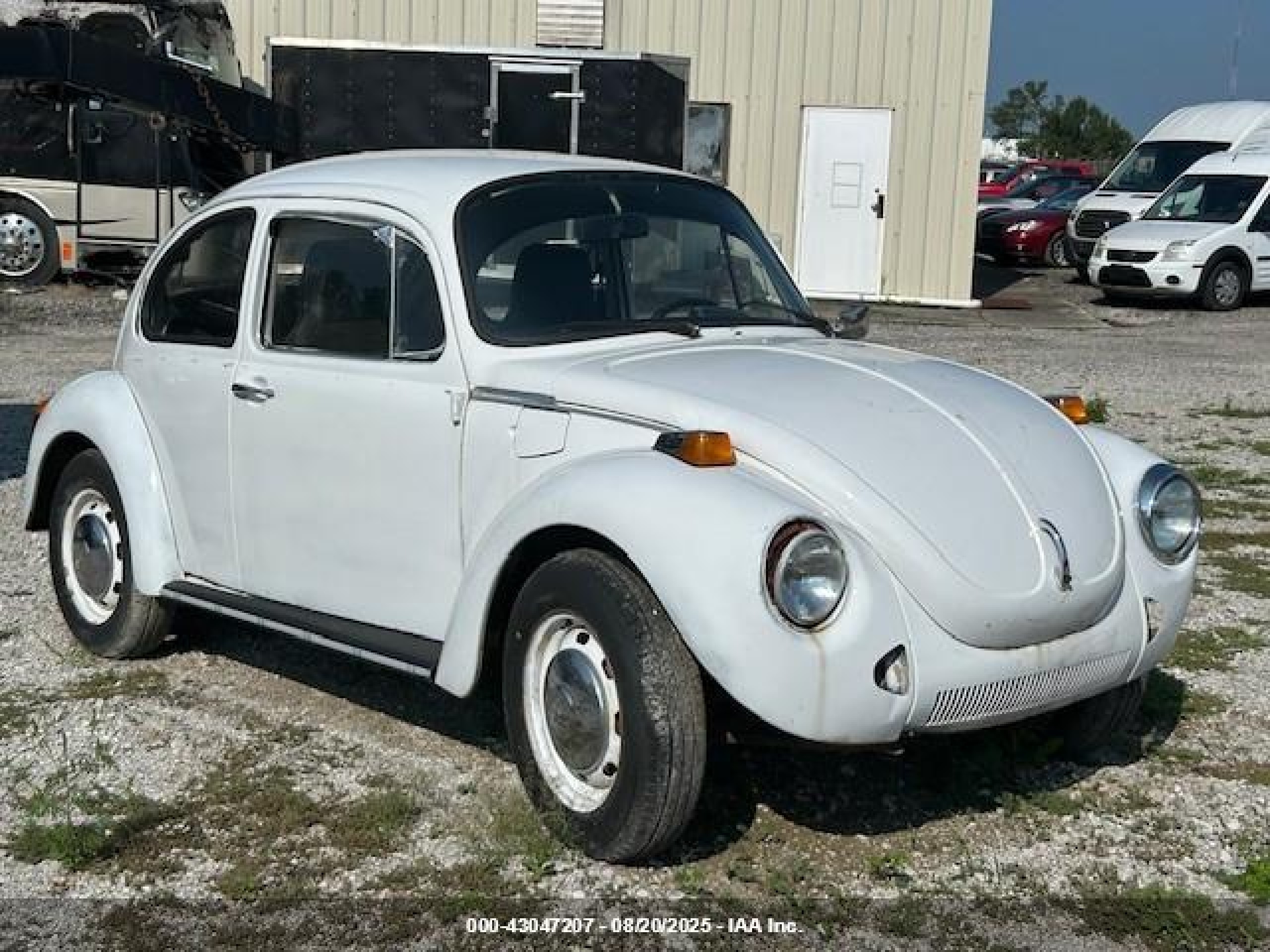 1974 Volkswagen Beetle   White vin: 00000001342087309
