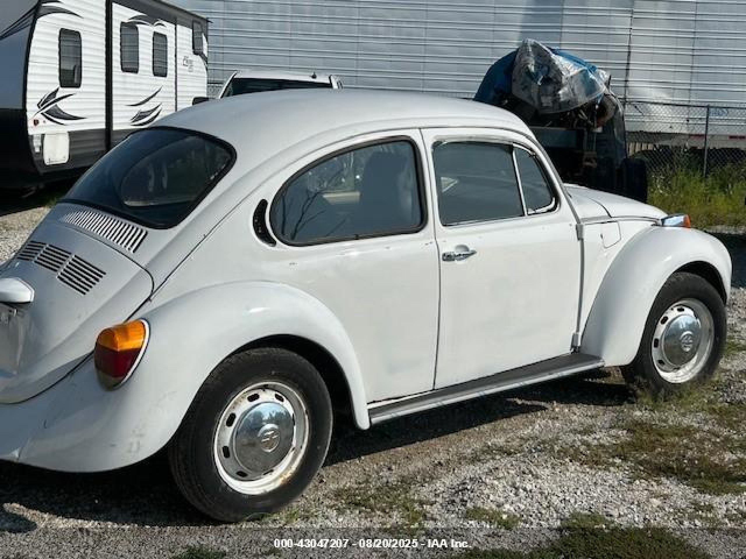 1974 Volkswagen Beetle   White vin: 00000001342087309