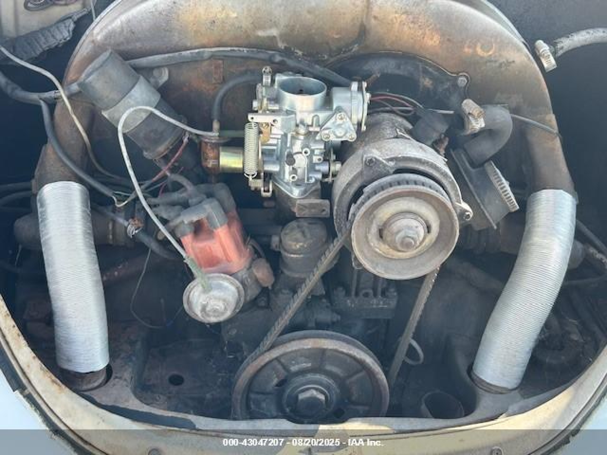 1974 Volkswagen Beetle   White vin: 00000001342087309