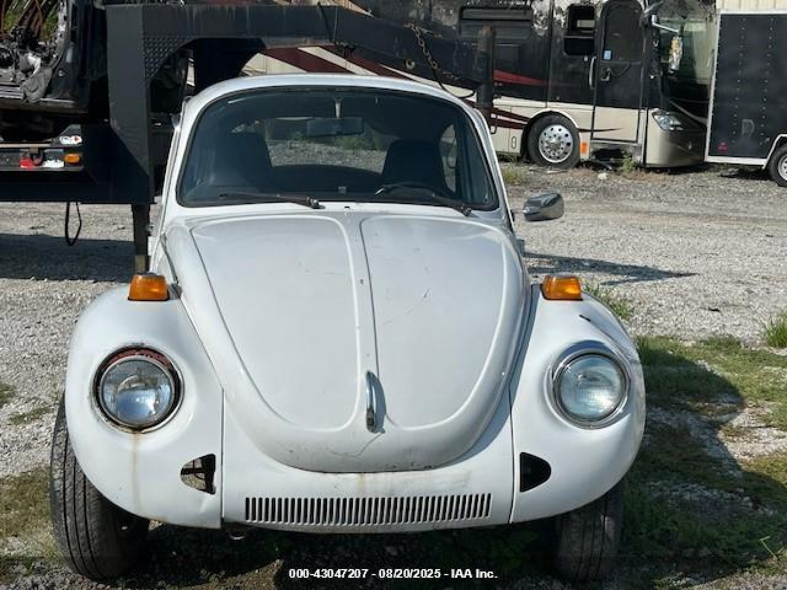 1974 Volkswagen Beetle   White vin: 00000001342087309