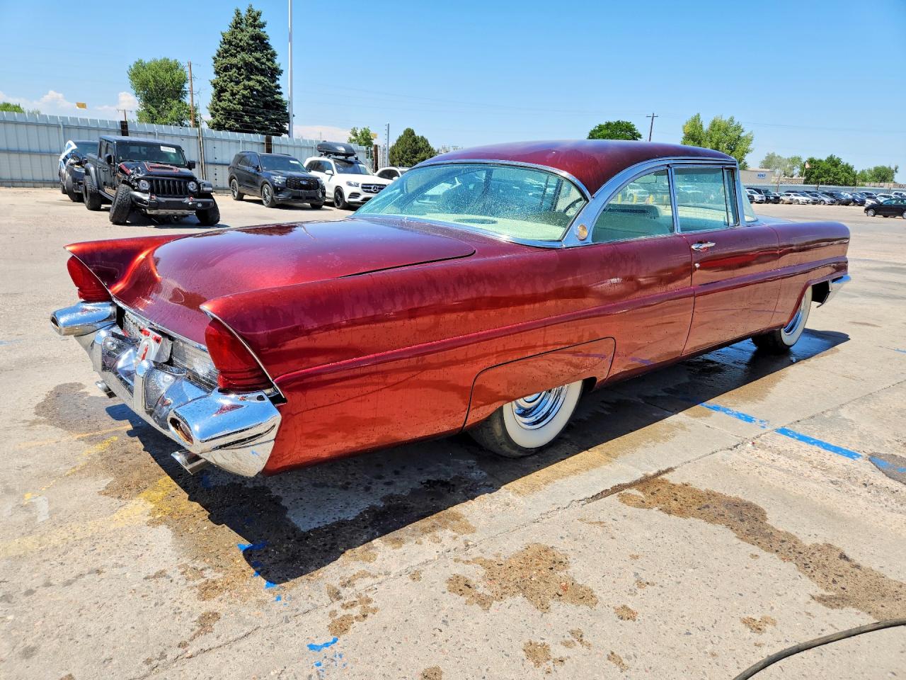 1956 Lincoln Premier Красный vin: 000000056WA20786L