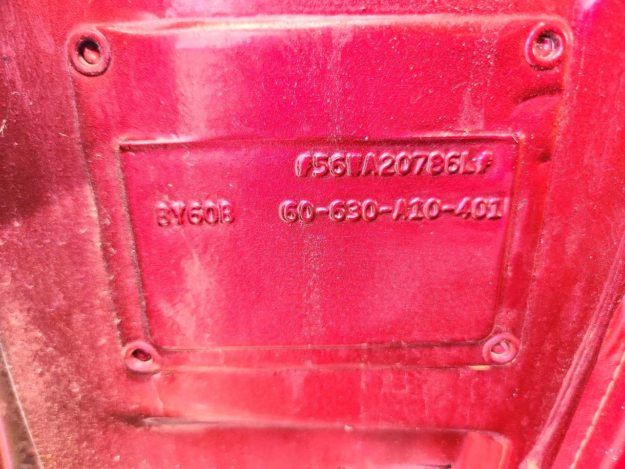 1956 Lincoln Premier Красный vin: 000000056WA20786L