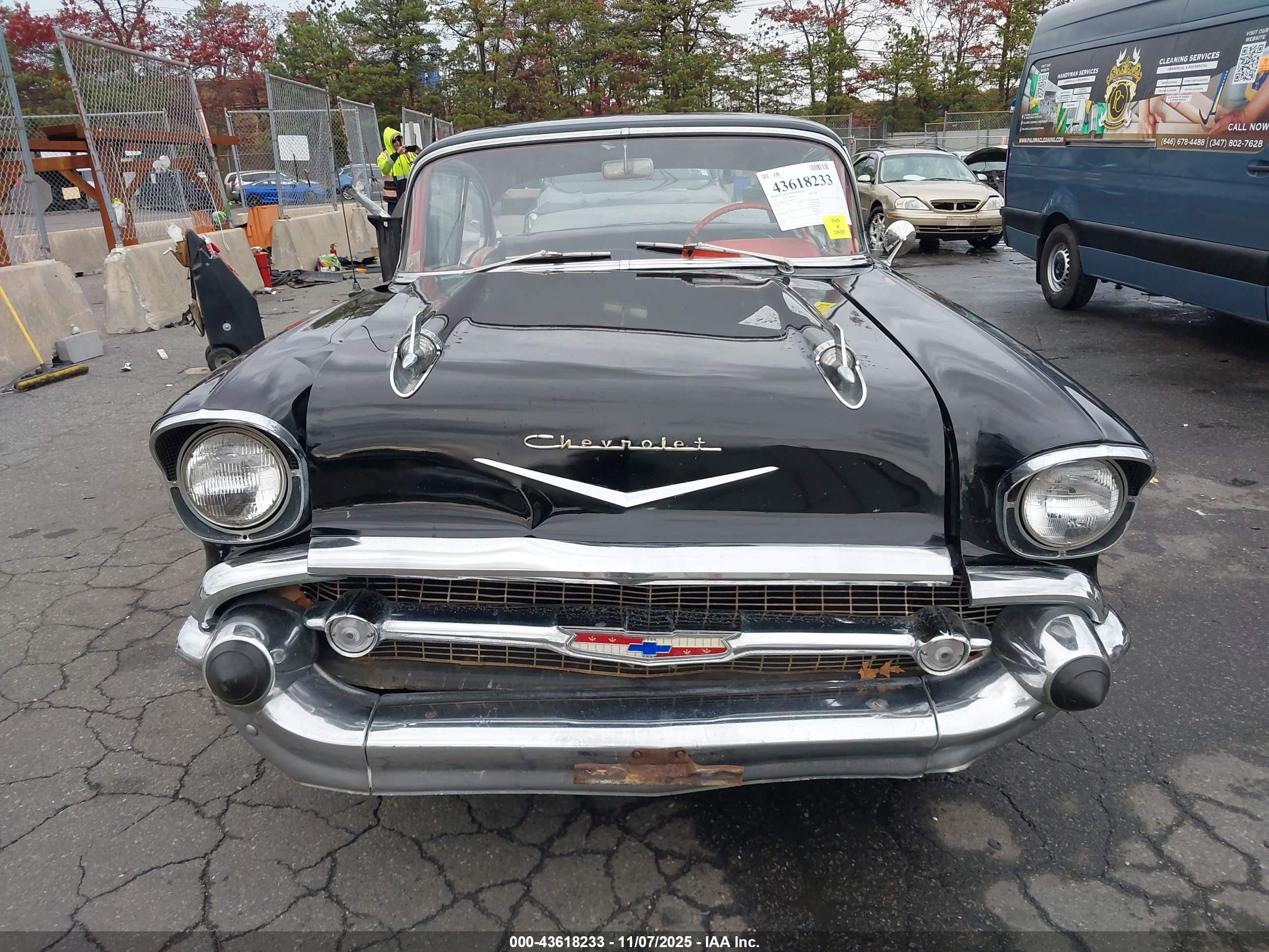 1957 Chevrolet Belair   Black vin: 0000000C57T268770