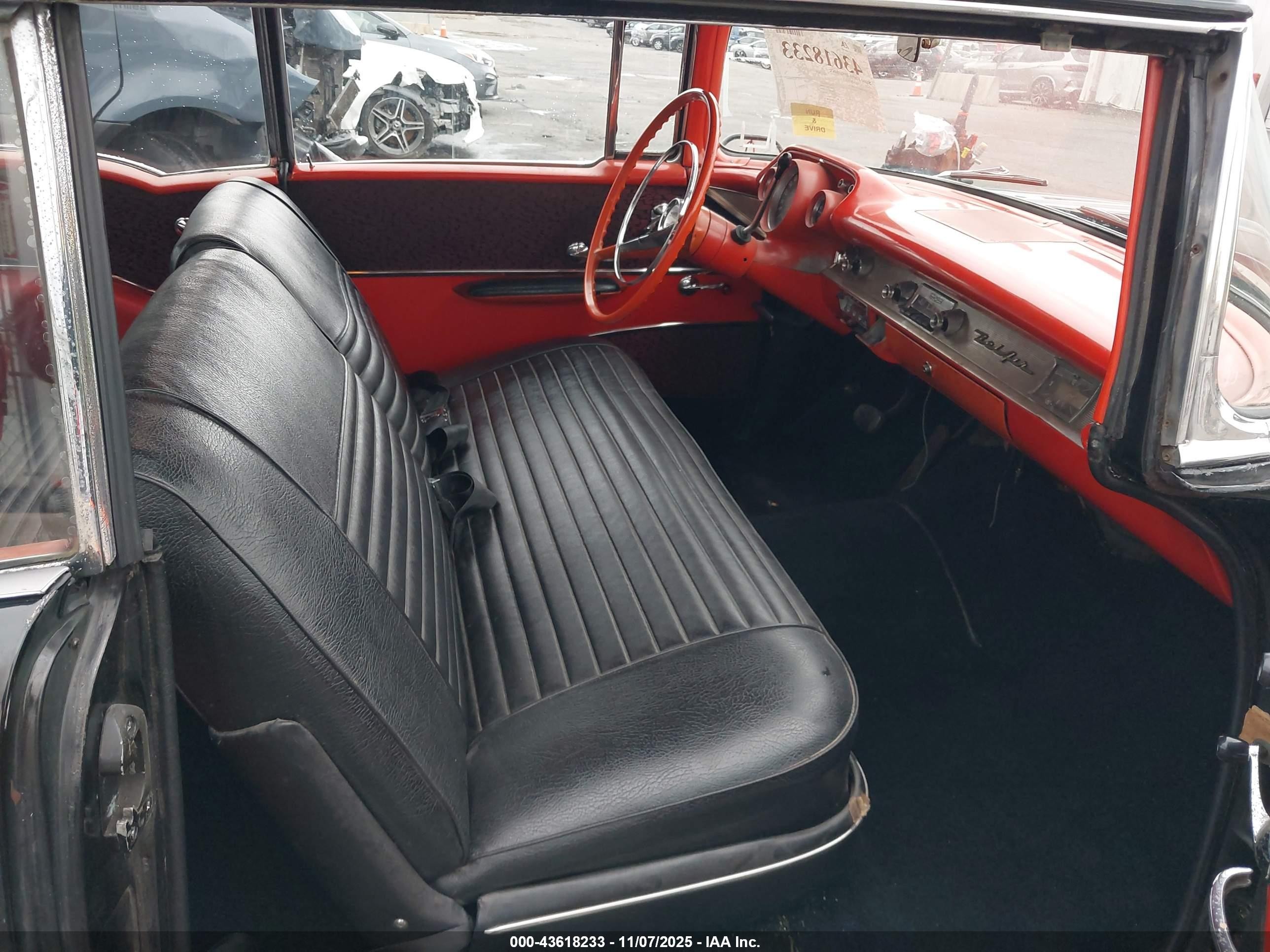 1957 Chevrolet Belair   Black vin: 0000000C57T268770