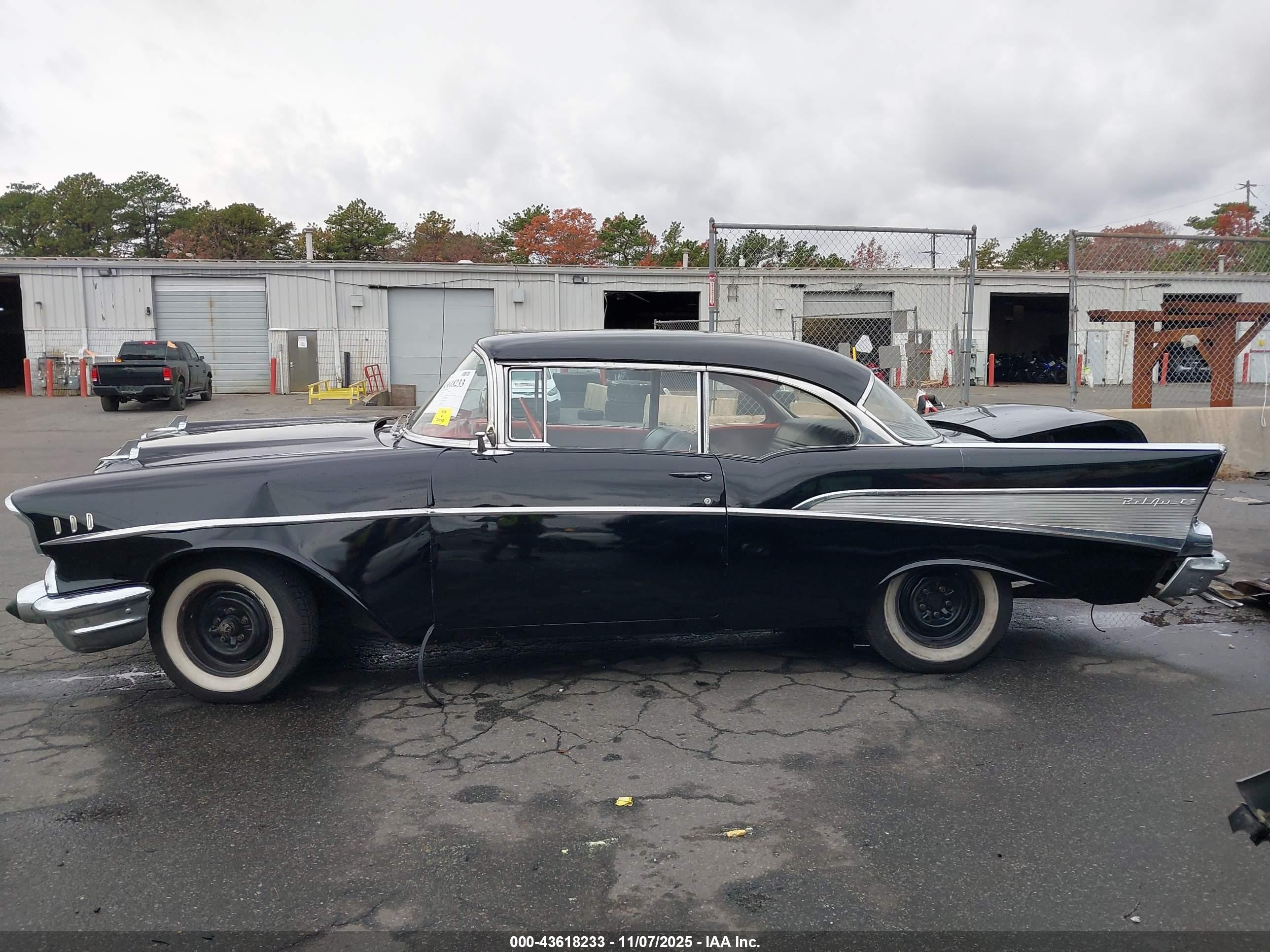 1957 Chevrolet Belair   Black vin: 0000000C57T268770