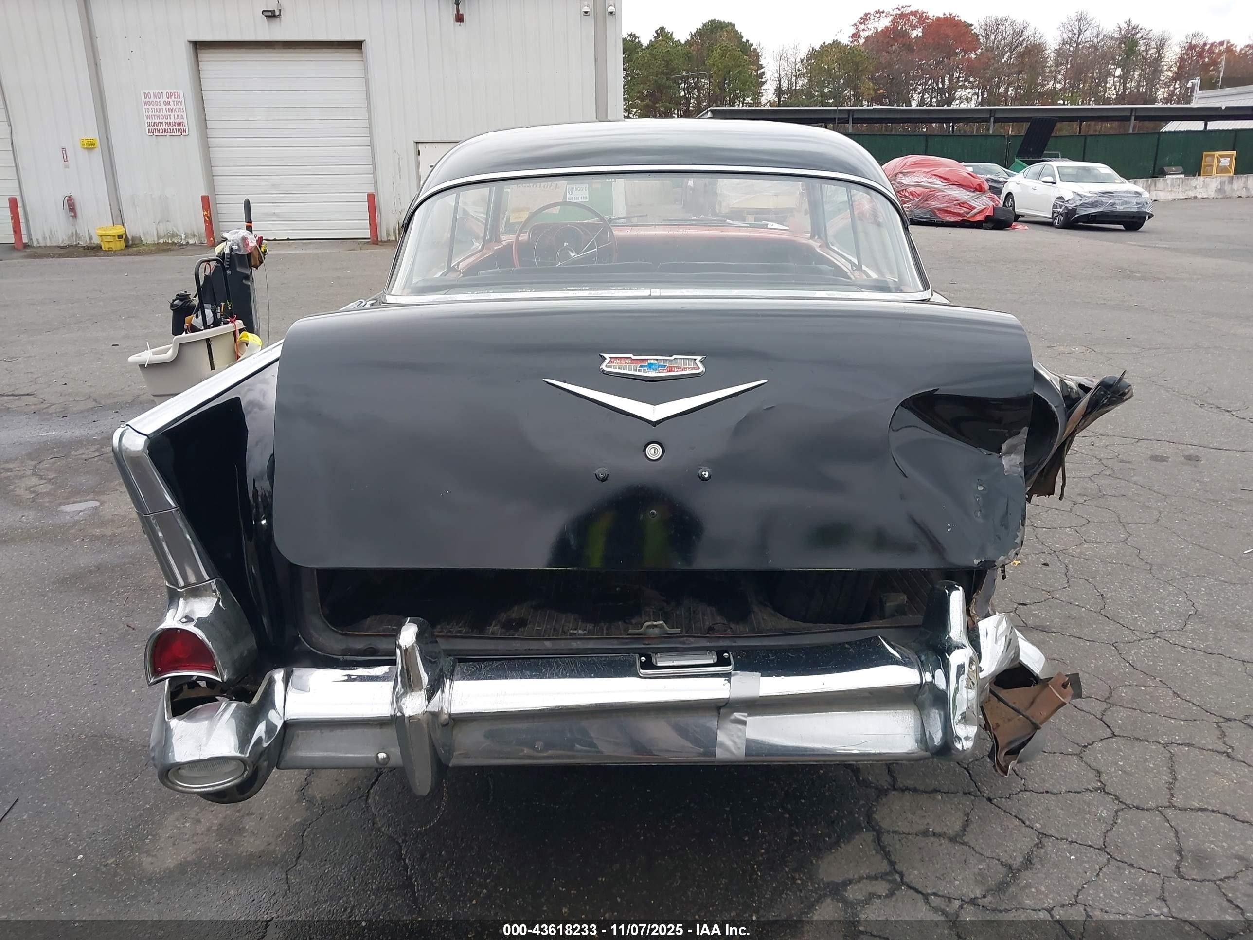 1957 Chevrolet Belair   Black vin: 0000000C57T268770