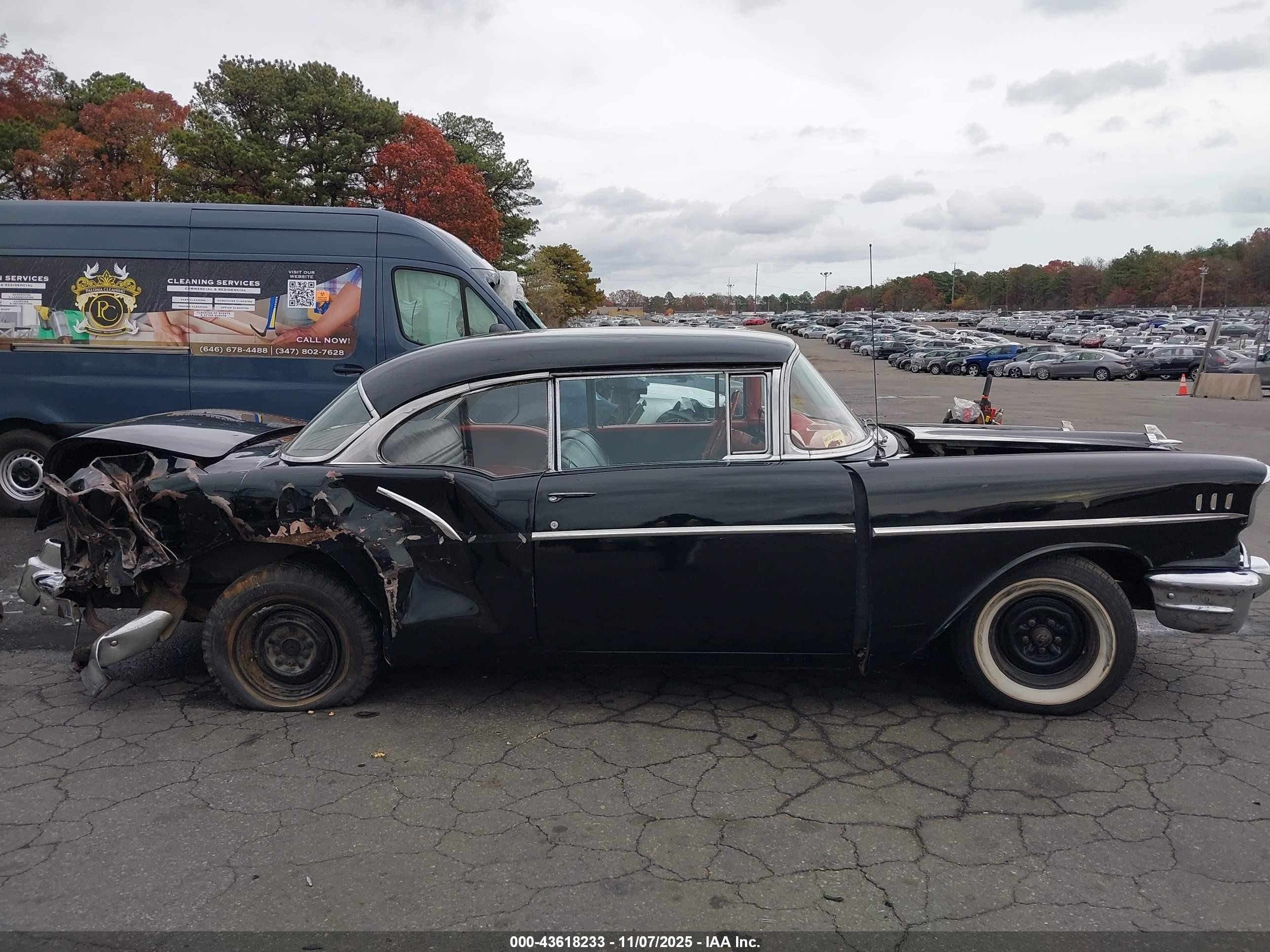 1957 Chevrolet Belair   Black vin: 0000000C57T268770