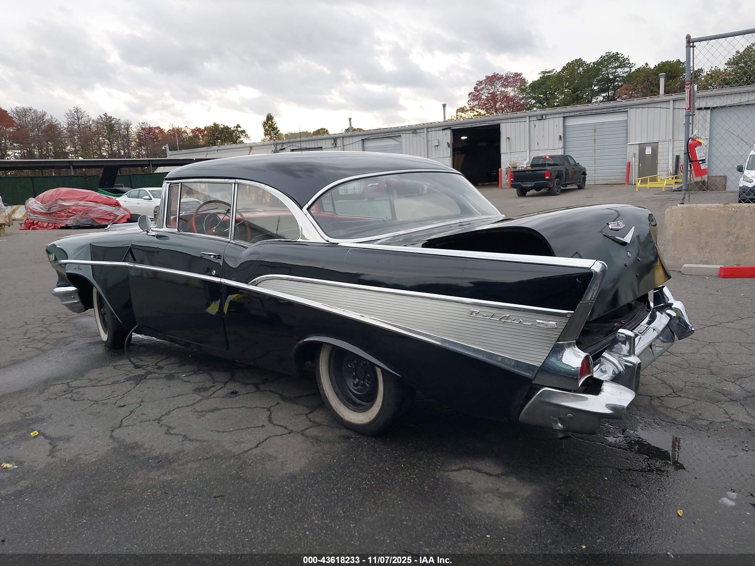 1957 Chevrolet Belair   Black vin: 0000000C57T268770