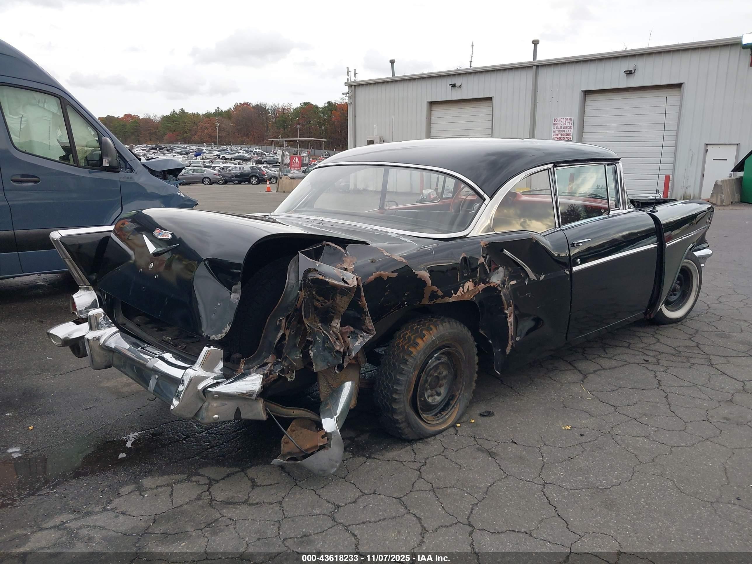1957 Chevrolet Belair   Black vin: 0000000C57T268770