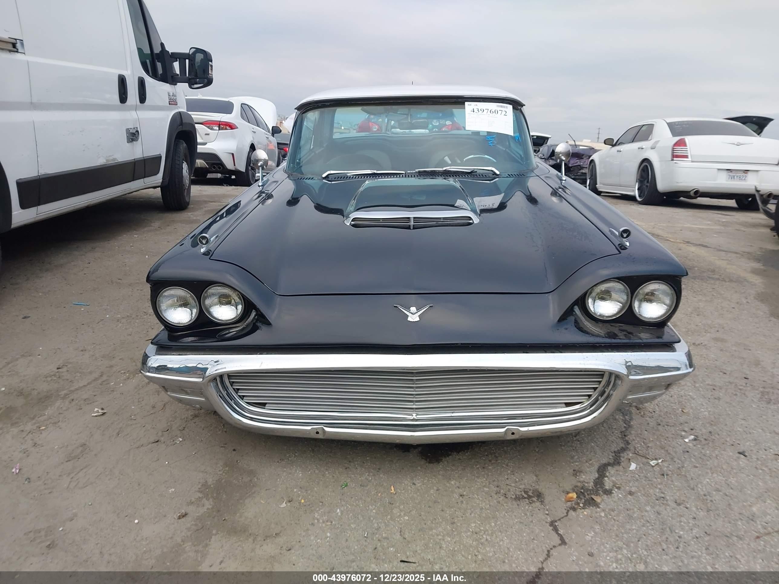 1959 Ford Thunderbird   Black vin: 0000000H9YH129560