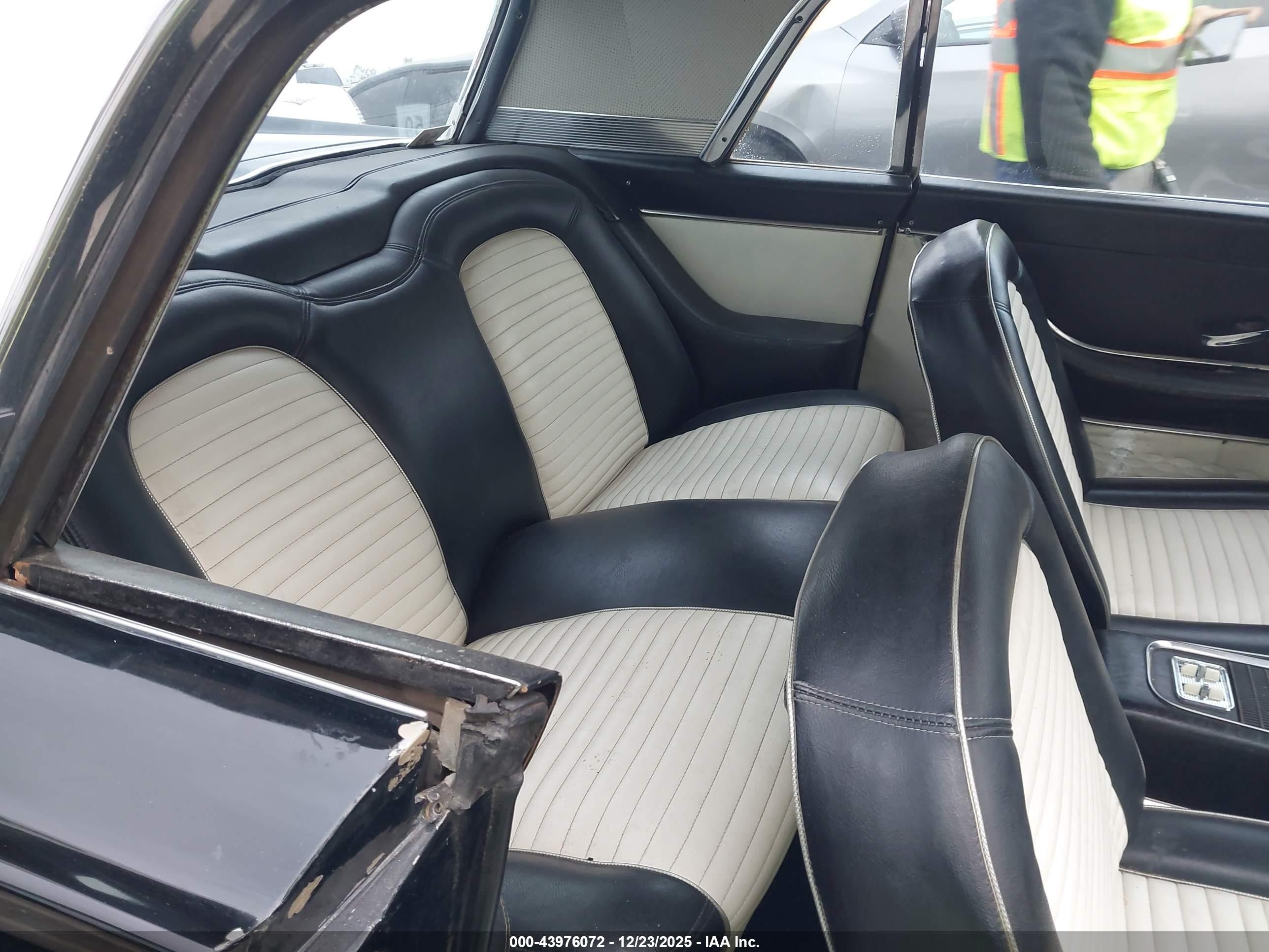 1959 Ford Thunderbird   Black vin: 0000000H9YH129560