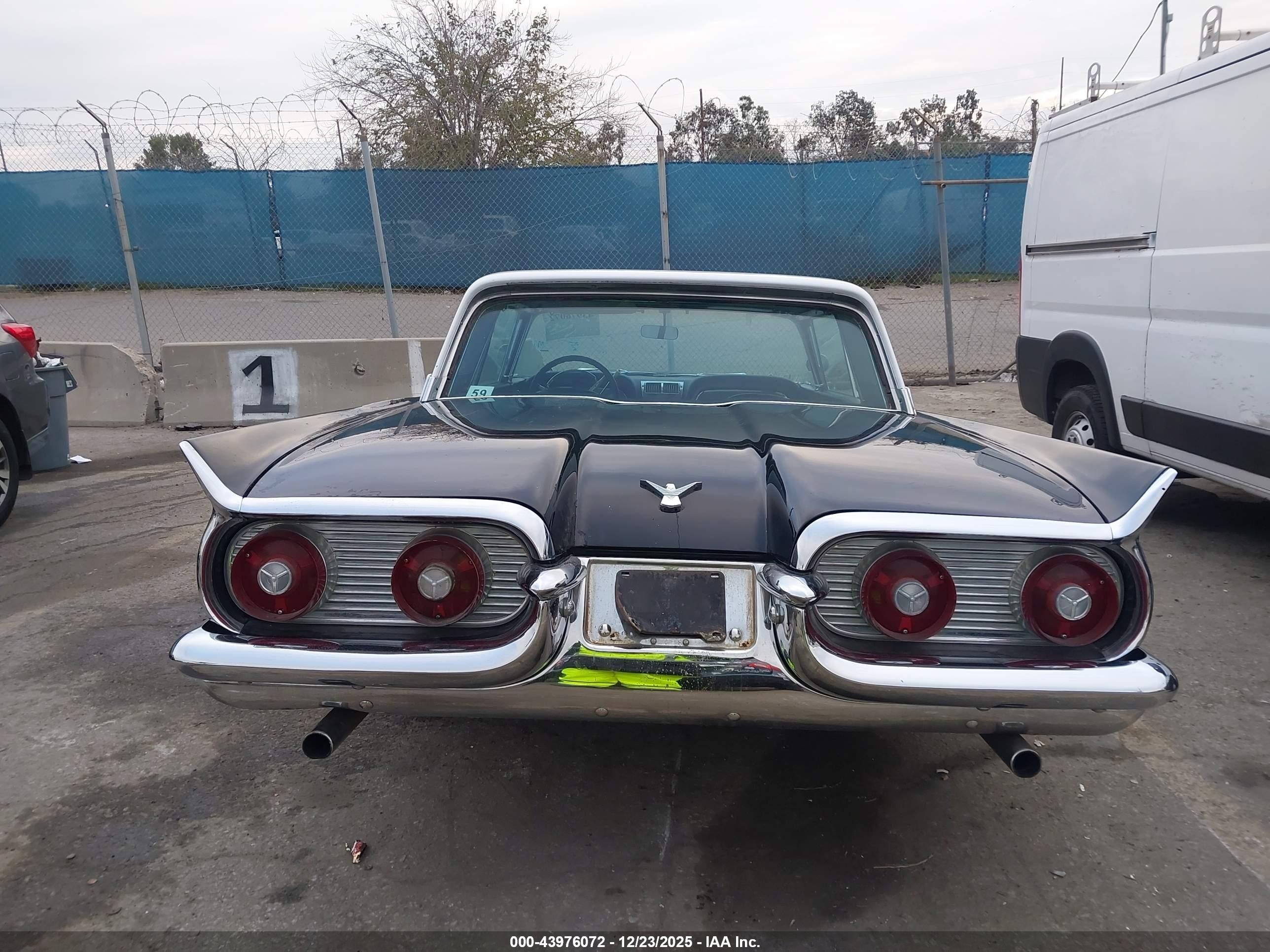 1959 Ford Thunderbird   Black vin: 0000000H9YH129560