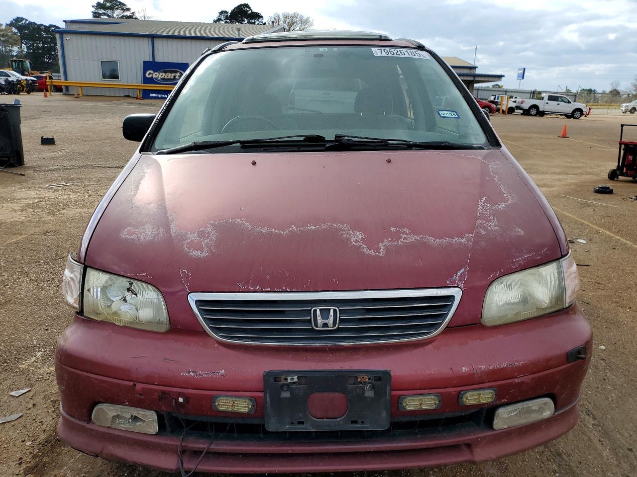 1996 Honda Odessey Exl Burgundy vin: RA11118626