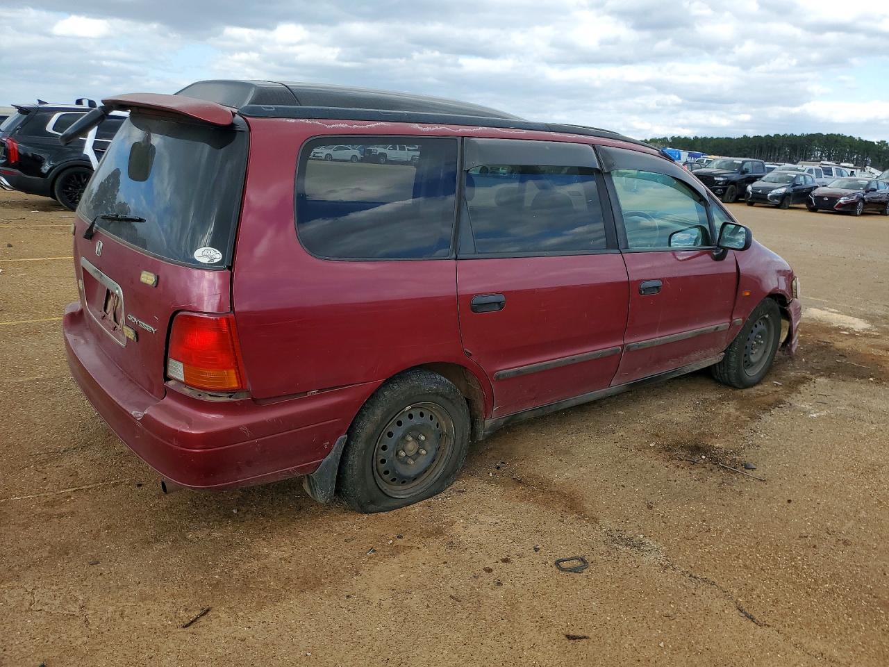 1996 Honda Odessey Exl Burgundy vin: RA11118626