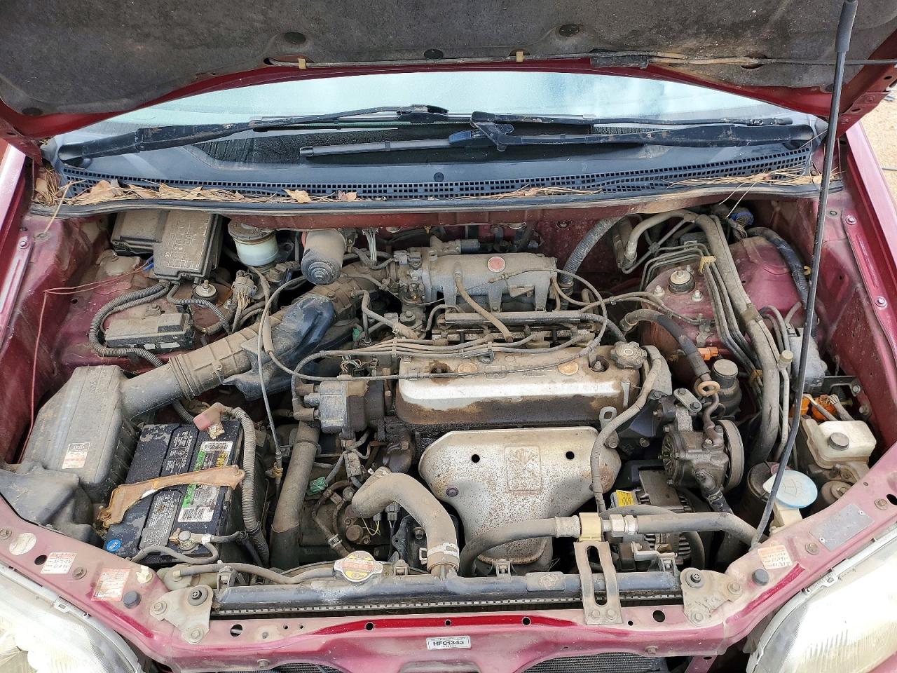 1996 Honda Odessey Exl Burgundy vin: RA11118626