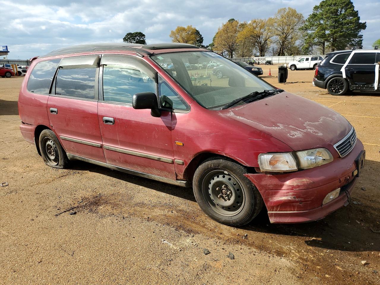 1996 Honda Odessey Exl Burgundy vin: RA11118626