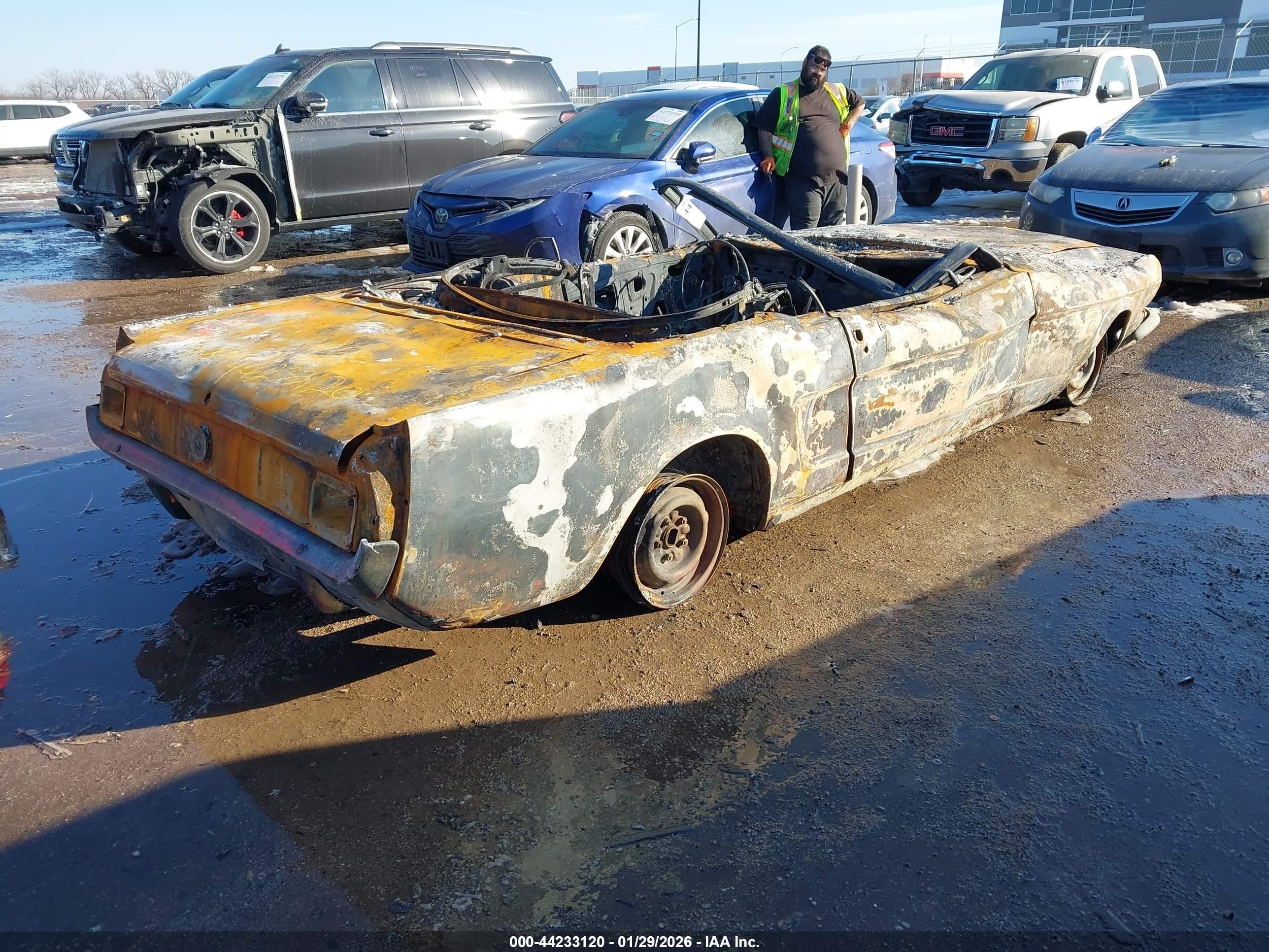 1965 Ford Mustang   Gray vin: 0000005F08C393190
