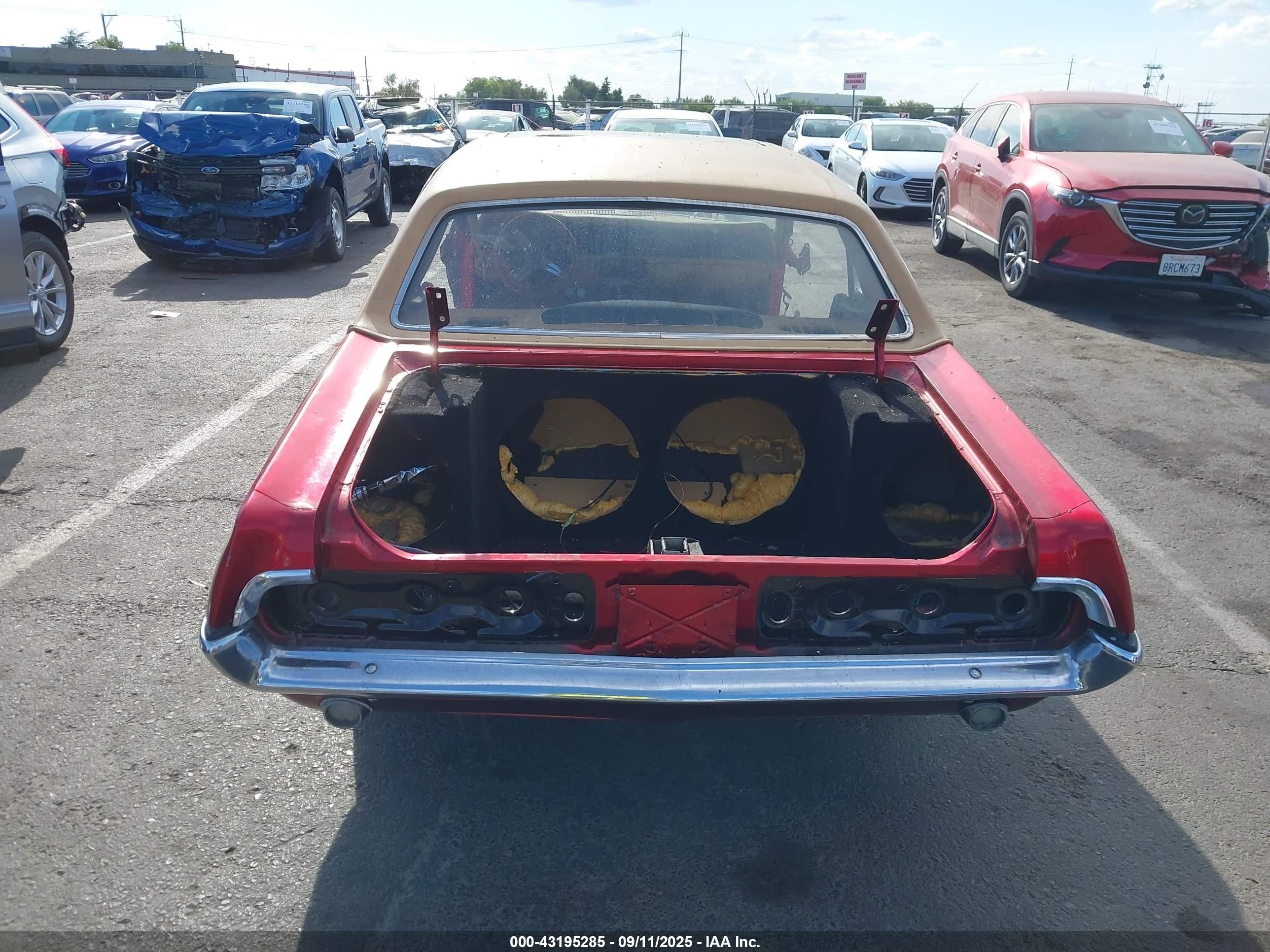 1967 Mercury Cougar   Темно-бордовый vin: 7F91C629927      