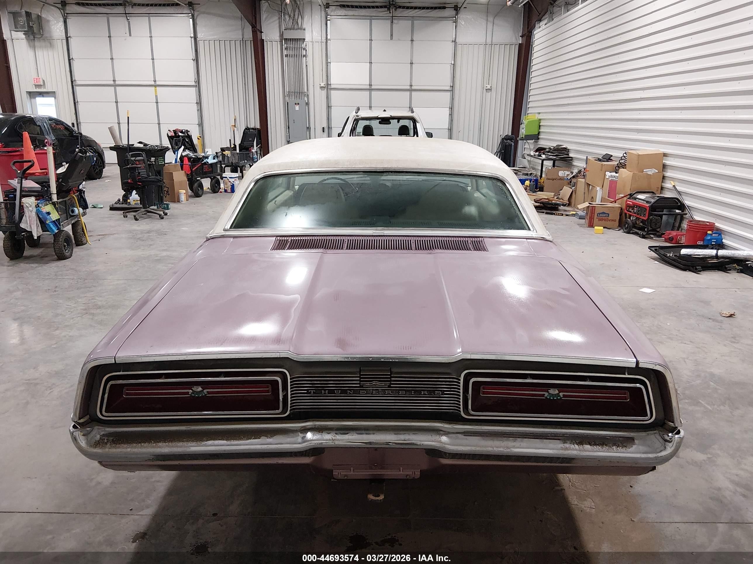 1969 Ford Thunderbird   Purple vin: 0000009J84N104152