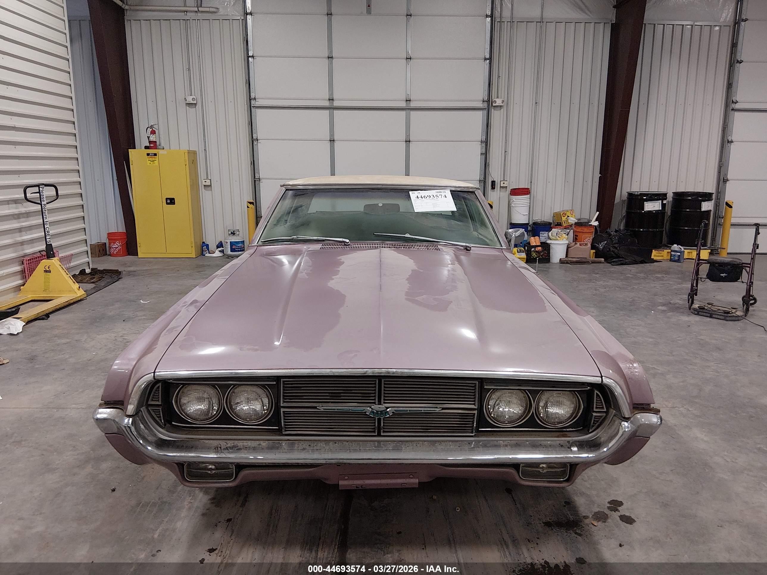 1969 Ford Thunderbird   Purple vin: 0000009J84N104152