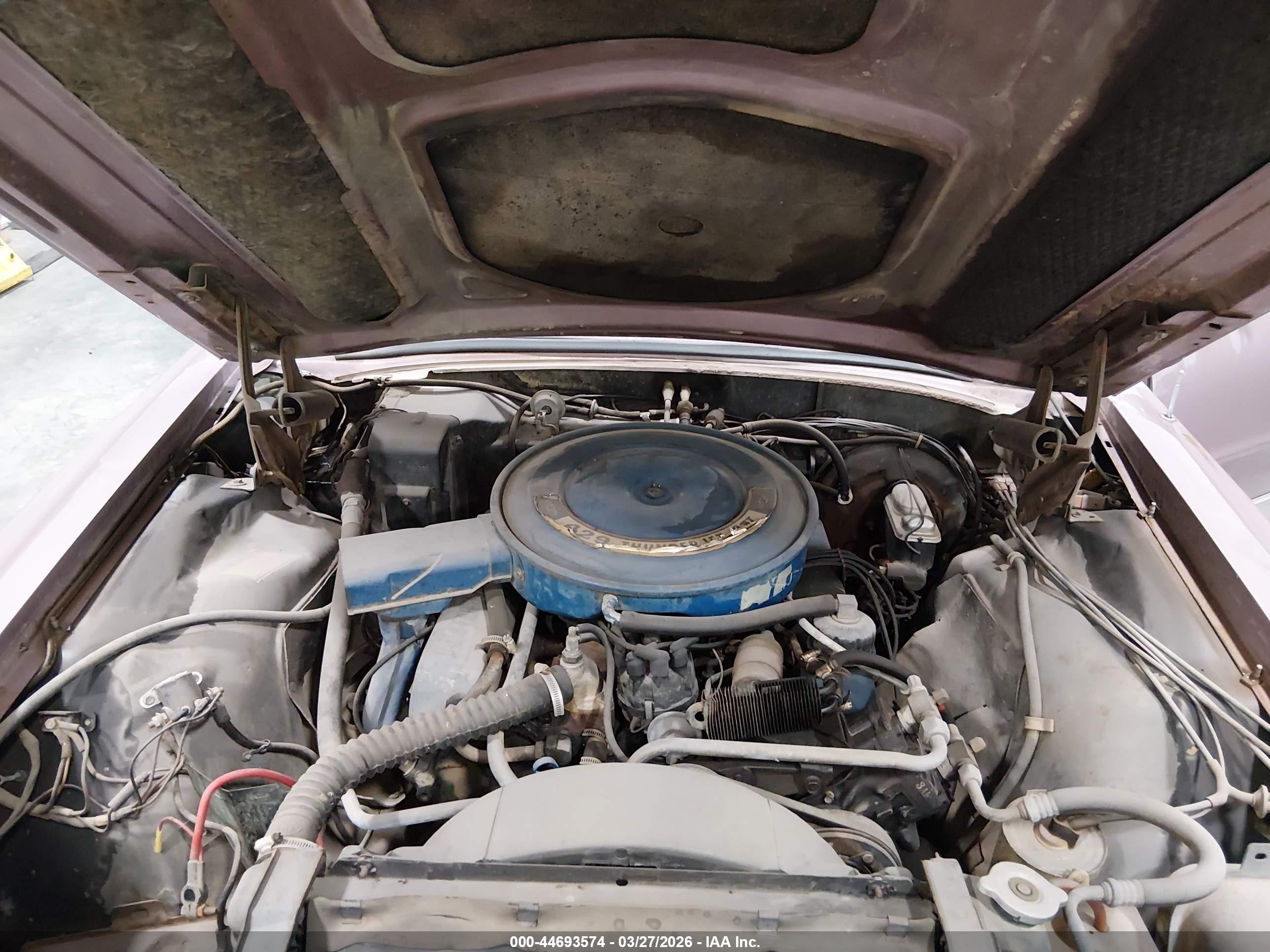1969 Ford Thunderbird   Purple vin: 0000009J84N104152
