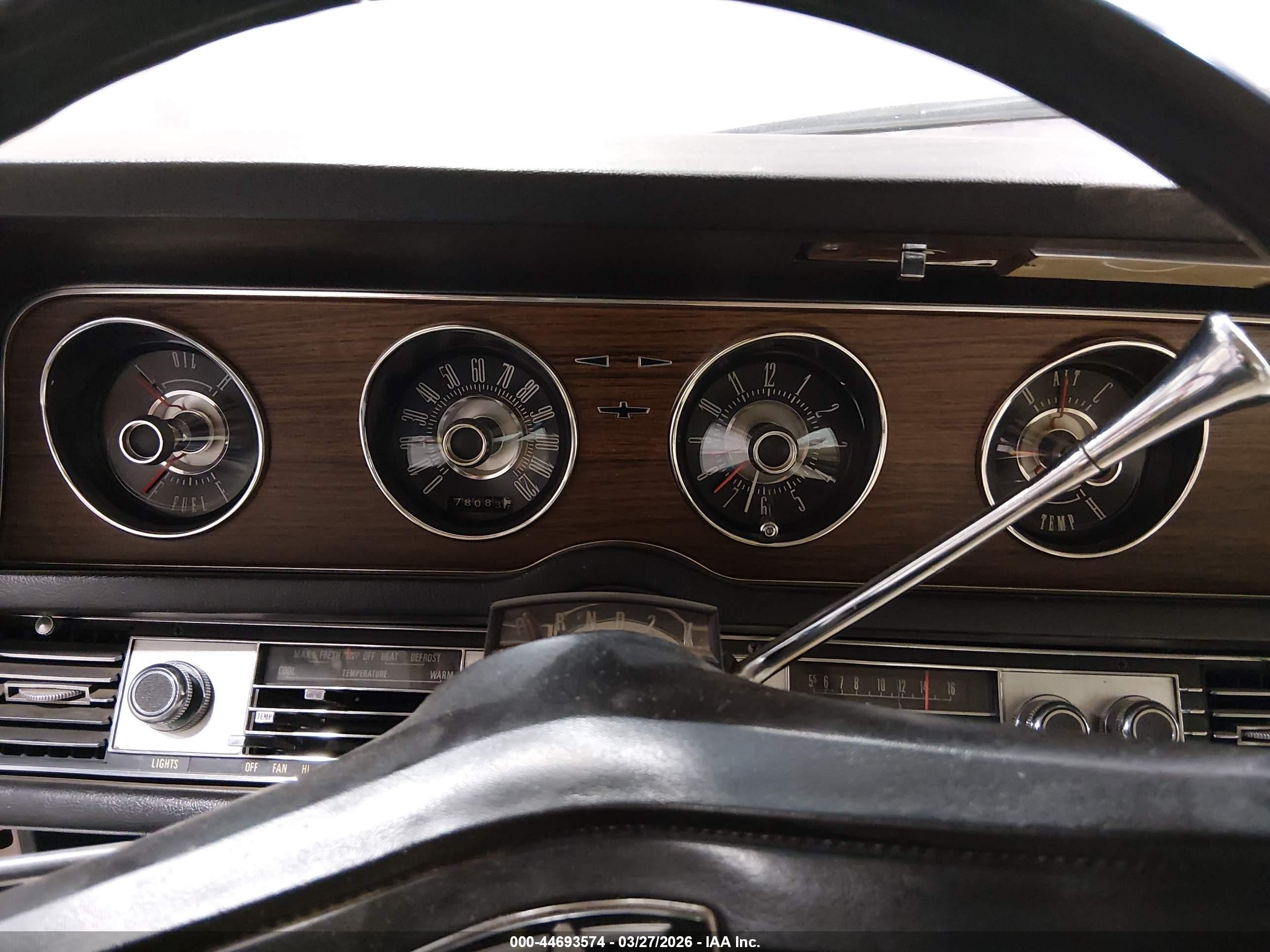 1969 Ford Thunderbird   Purple vin: 0000009J84N104152