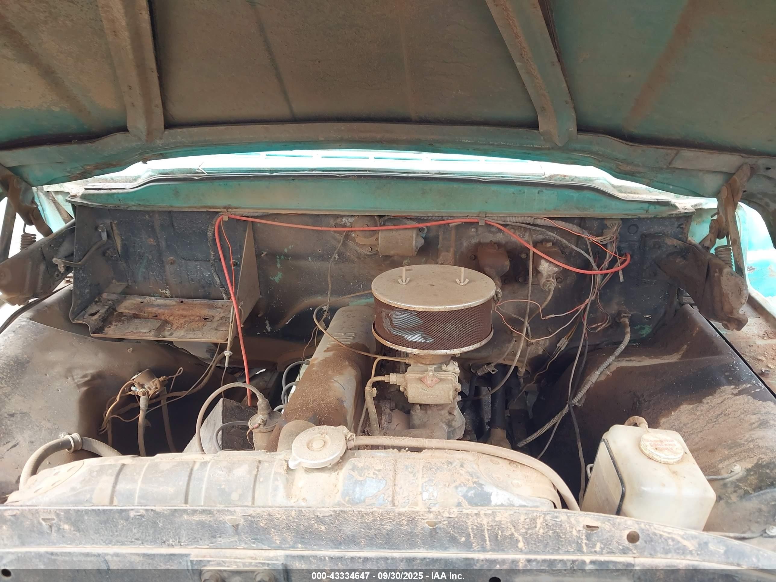 1960 Ford F100   Teal vin: 000000F10J0R33000