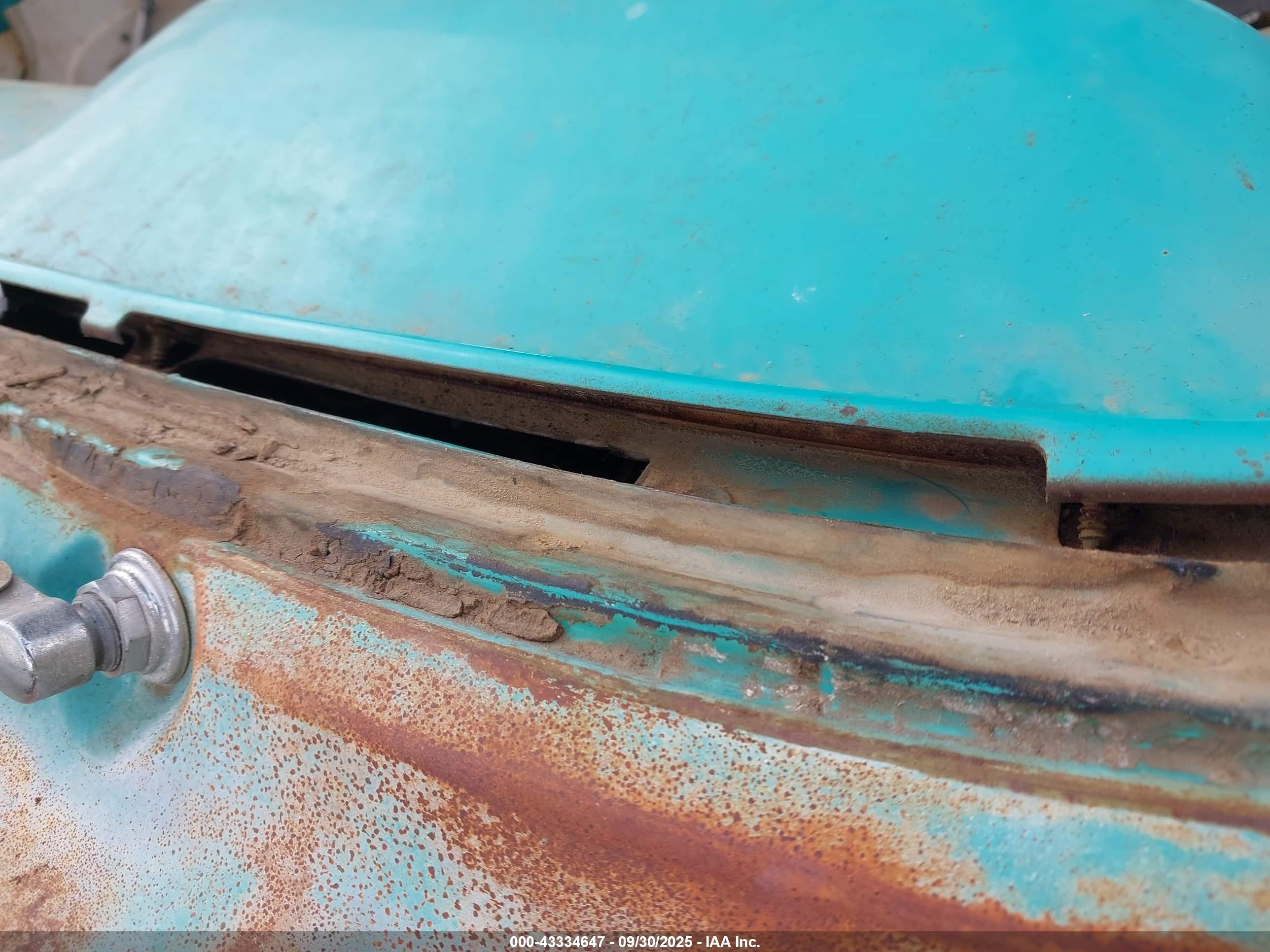 1960 Ford F100   Teal vin: 000000F10J0R33000