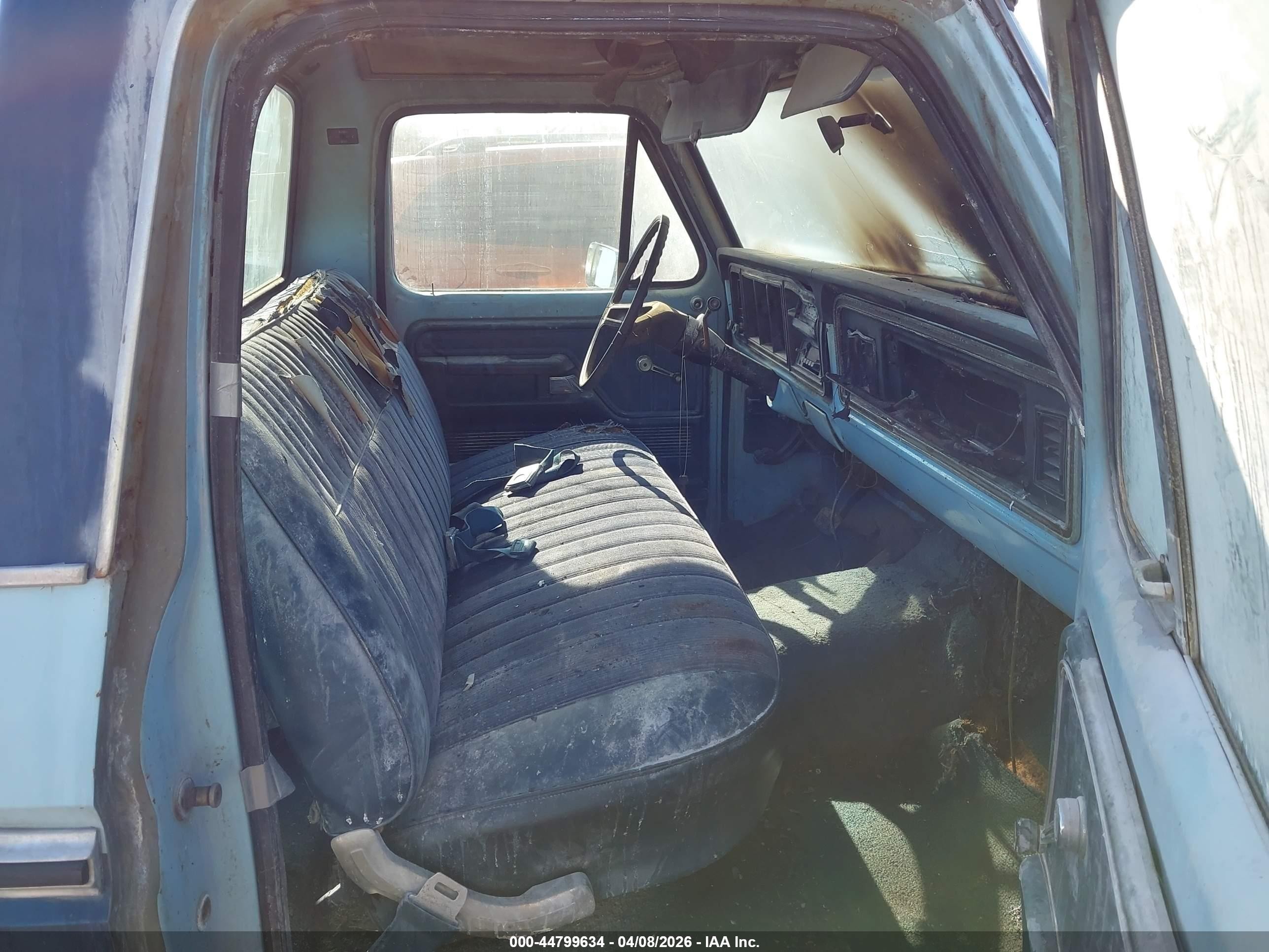 1973 Ford F10   Blue vin: 000000F10YEQ62088
