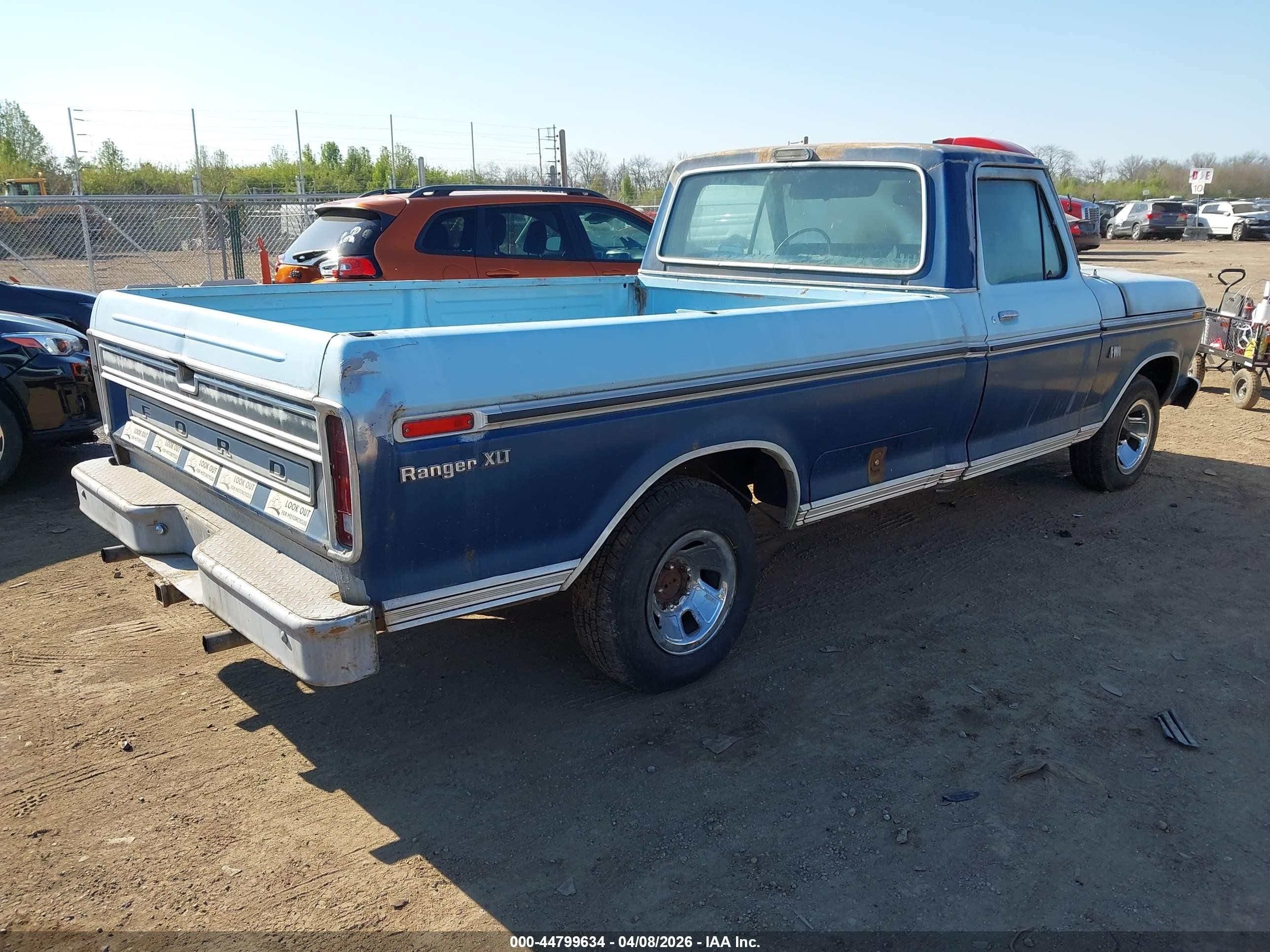 1973 Ford F10   Blue vin: 000000F10YEQ62088
