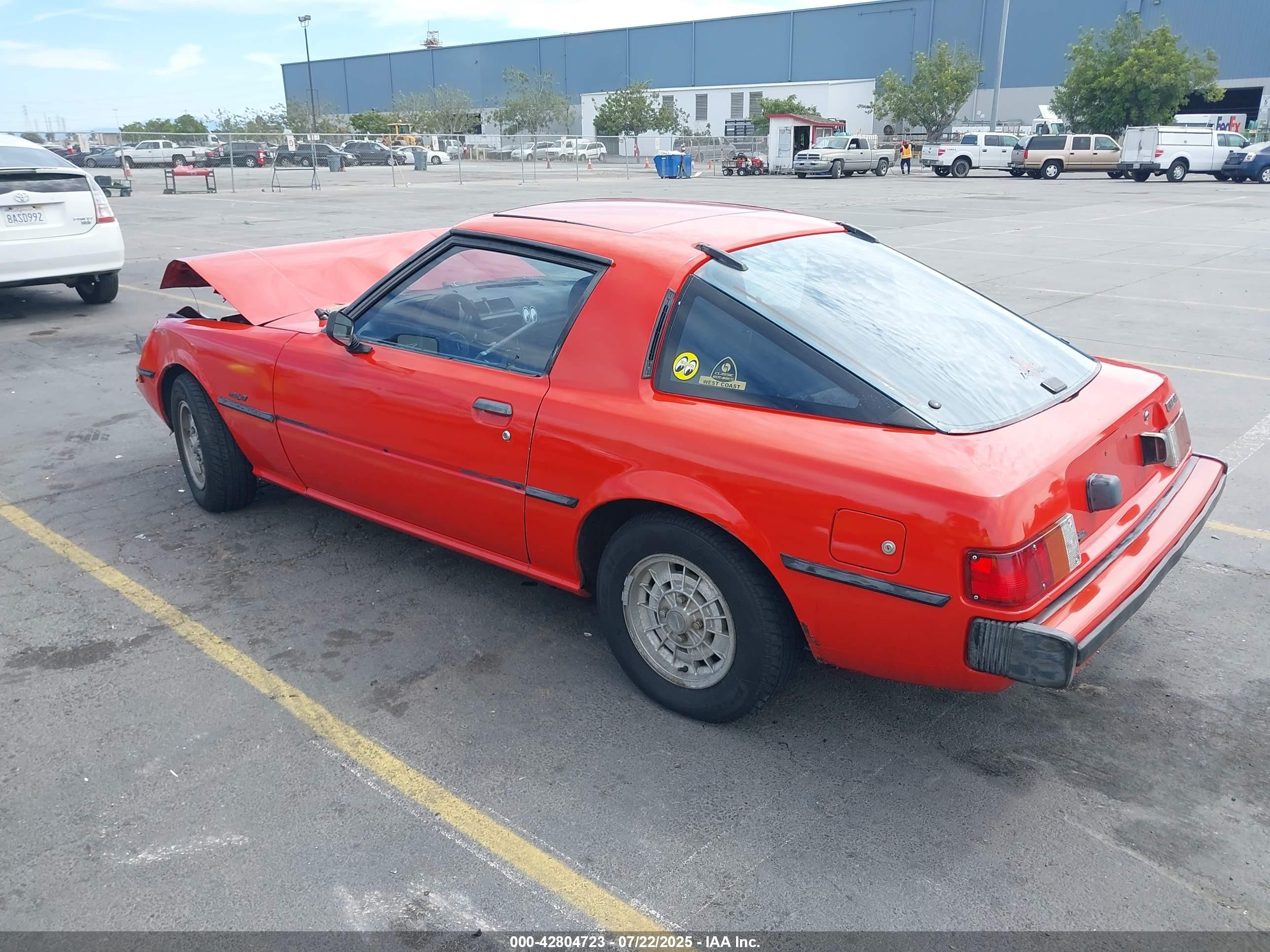 1979 Mazda Rx7   Red vin: 000000SA22C502501