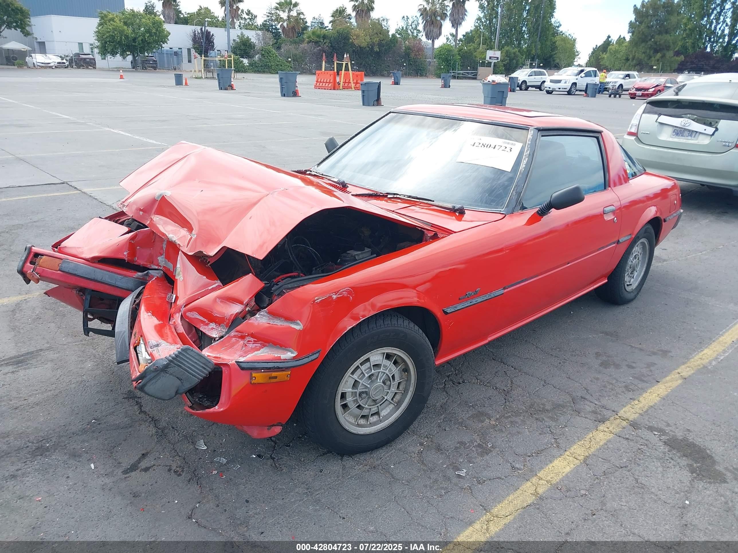 1979 Mazda Rx7   Red vin: 000000SA22C502501