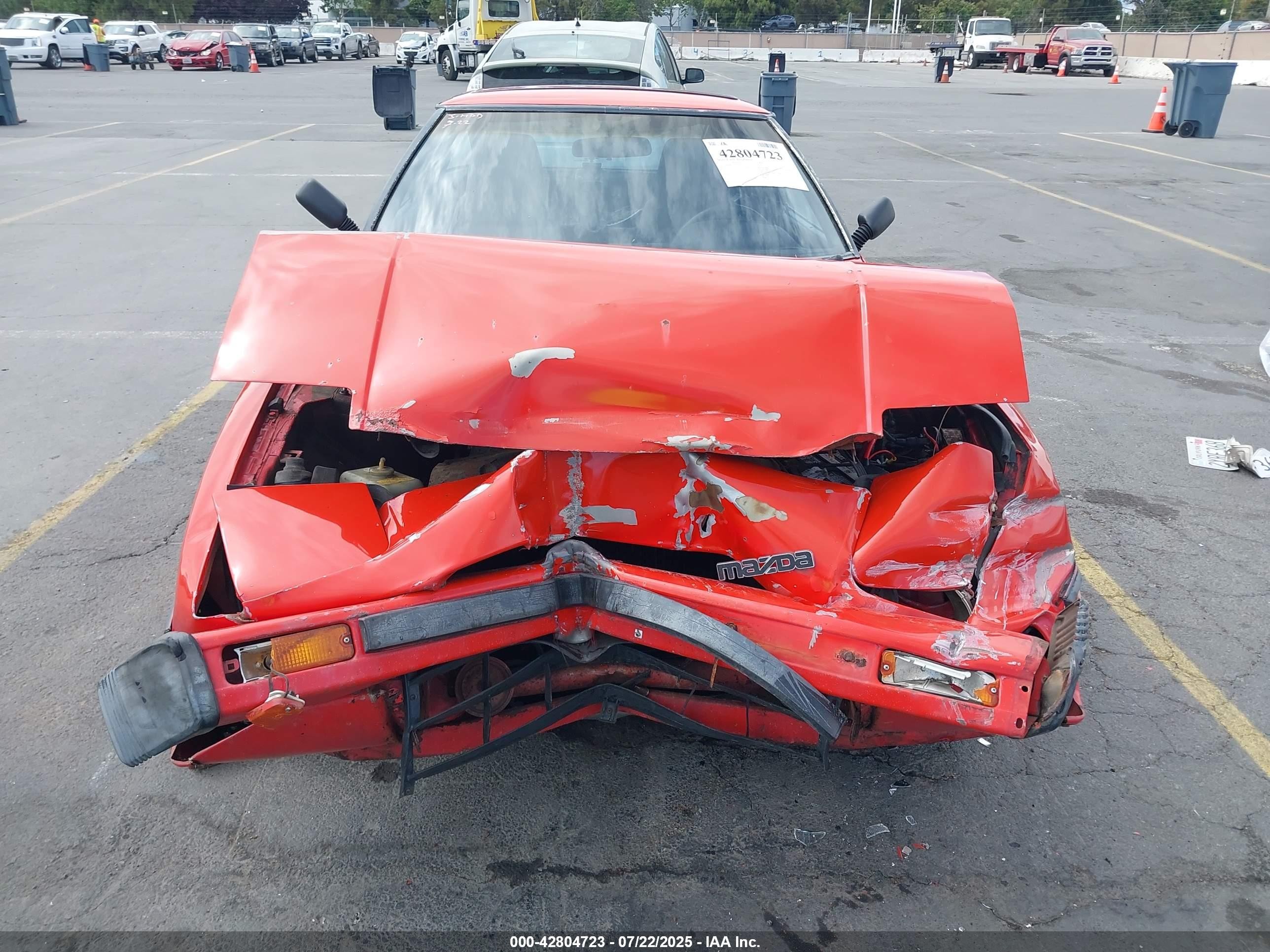 1979 Mazda Rx7   Red vin: 000000SA22C502501