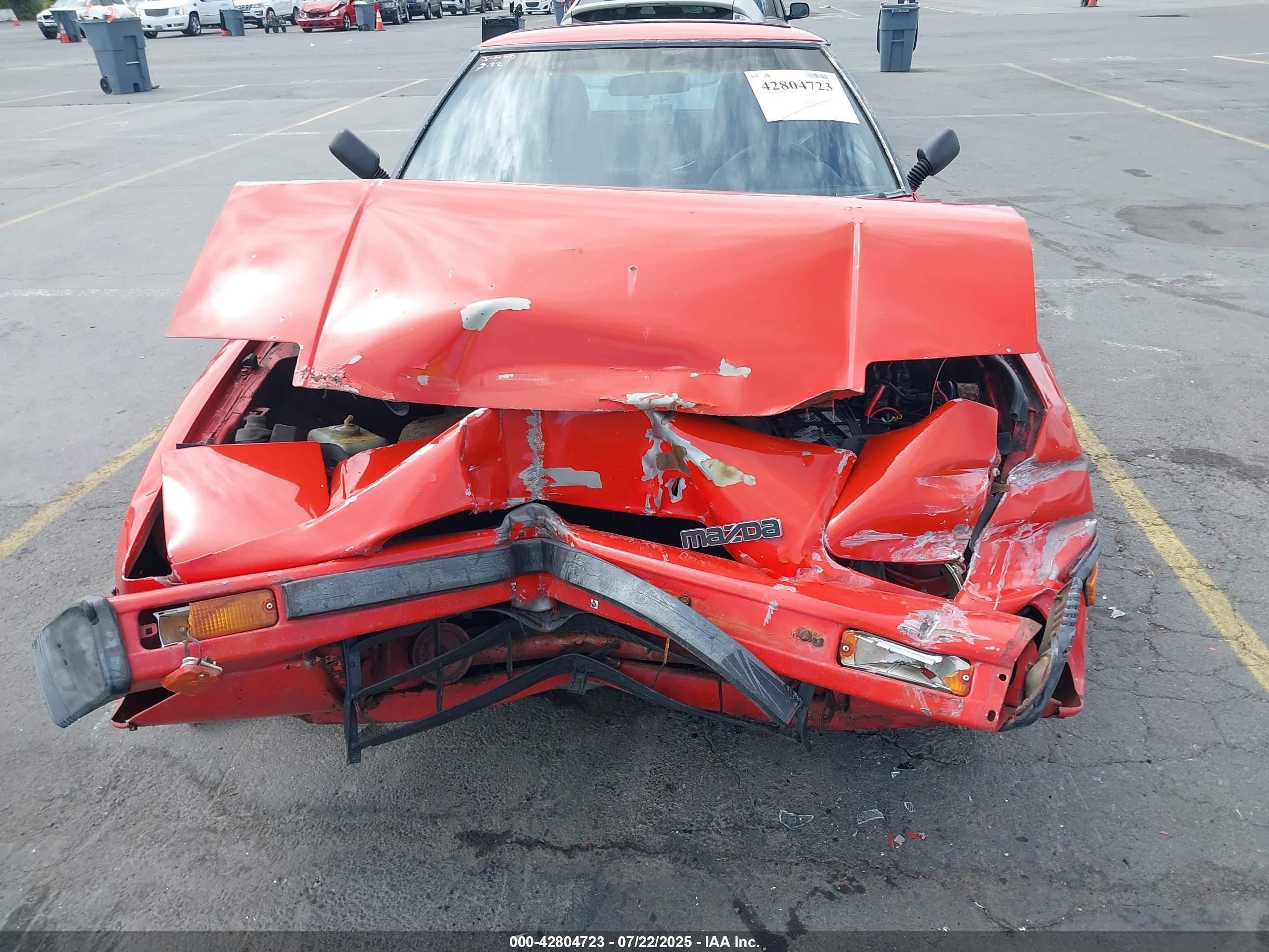 1979 Mazda Rx7   Red vin: 000000SA22C502501