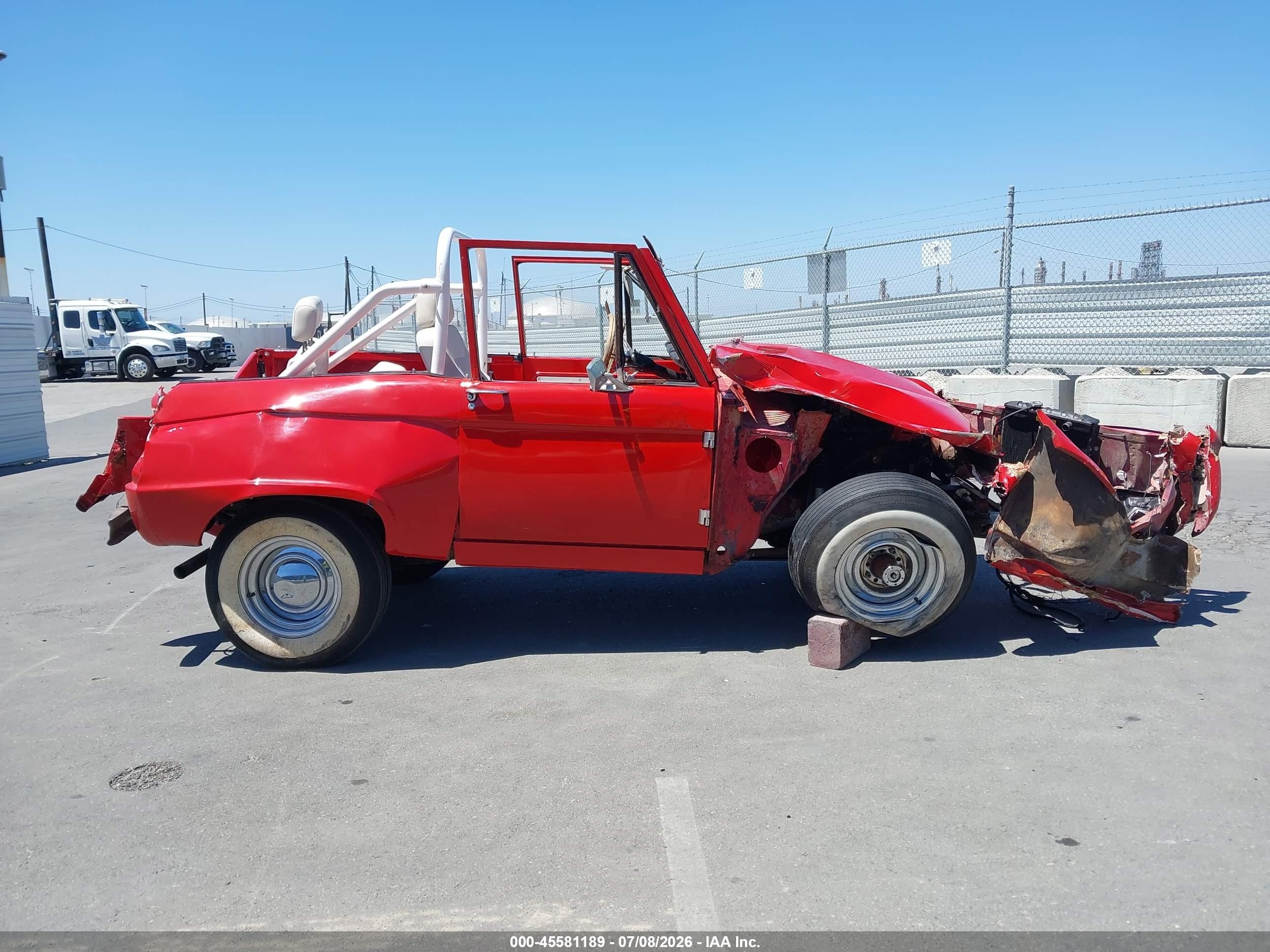 1967 Ford Bronco   Красный vin: 000000U15FLA15385