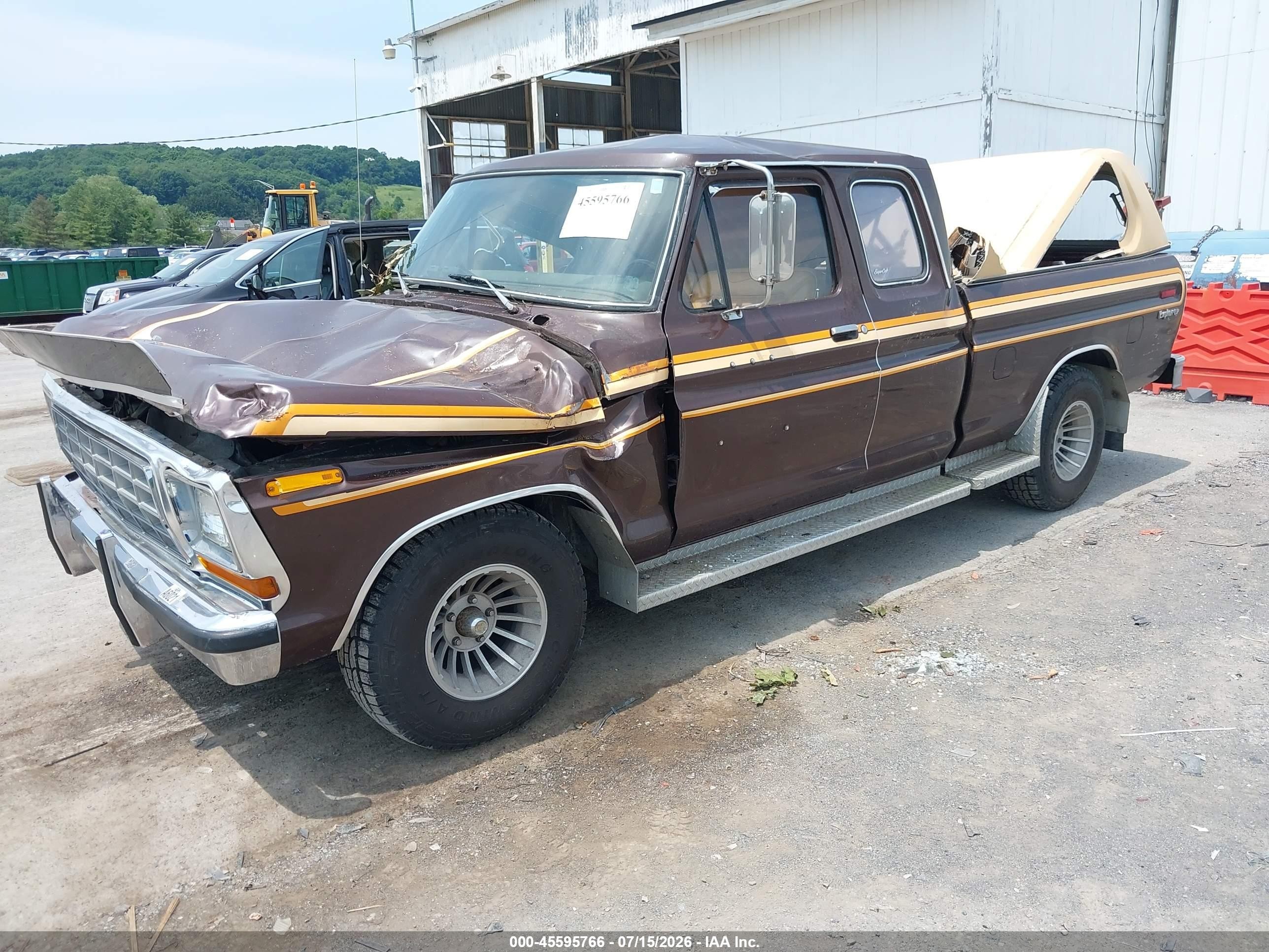 1978 Ford F150 Brown vin: 000000X15SKBJ8626