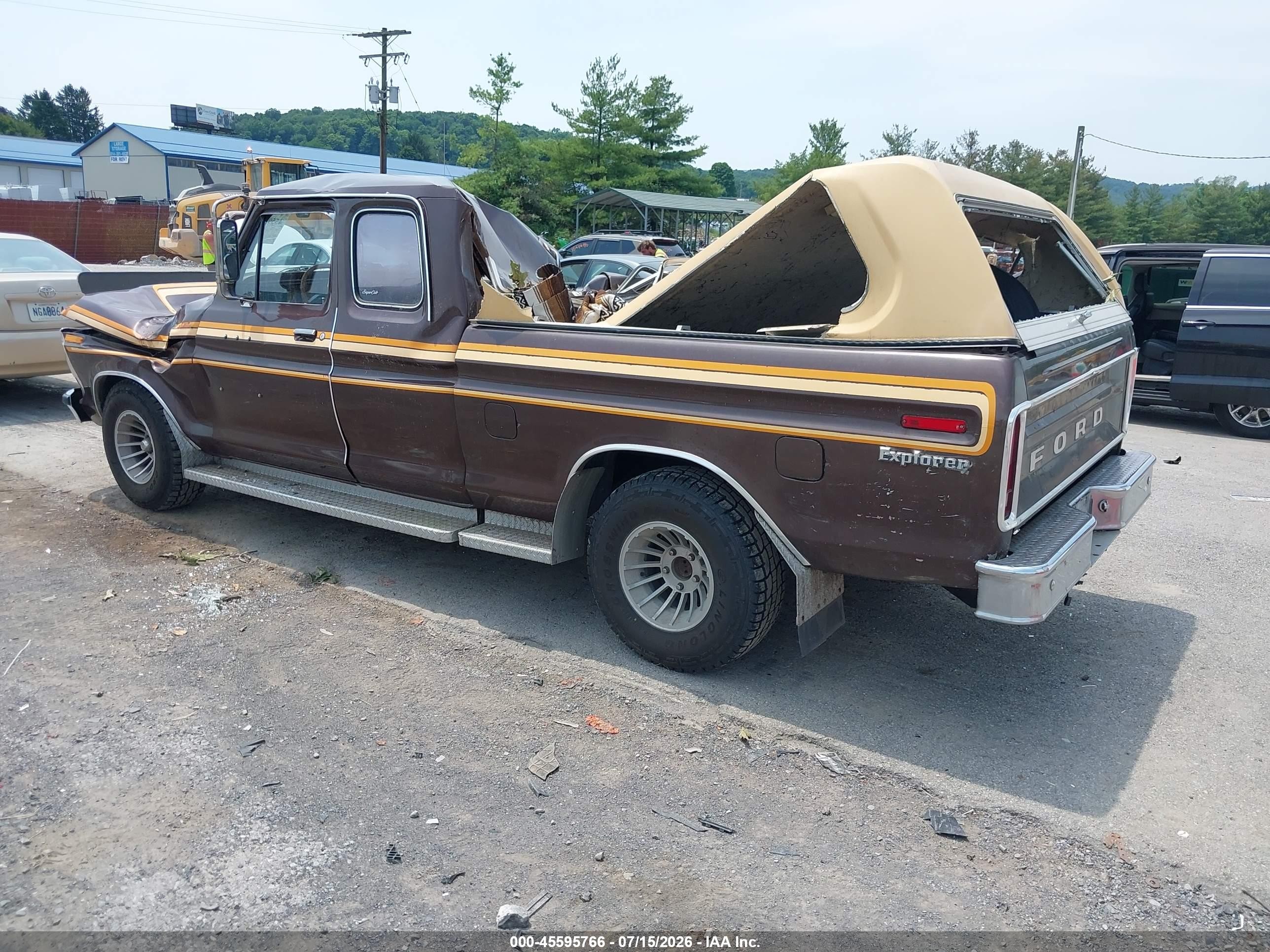 1978 Ford F150 Brown vin: 000000X15SKBJ8626