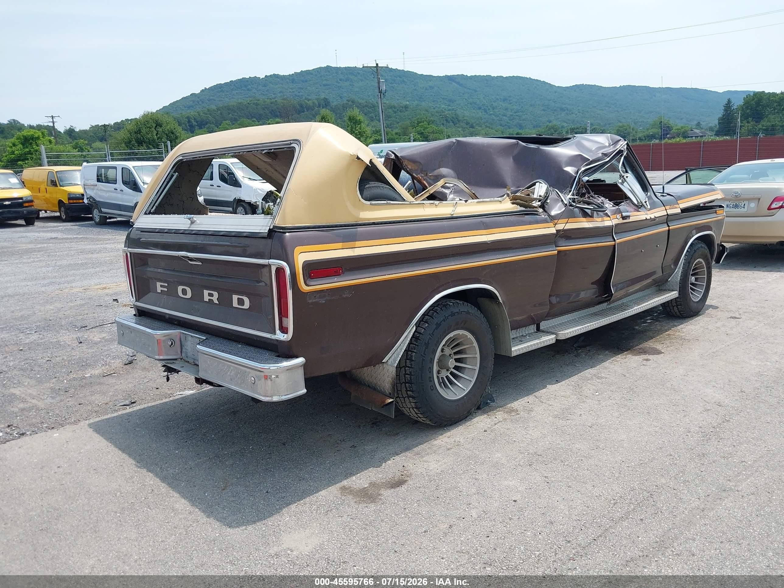 1978 Ford F150 Brown vin: 000000X15SKBJ8626